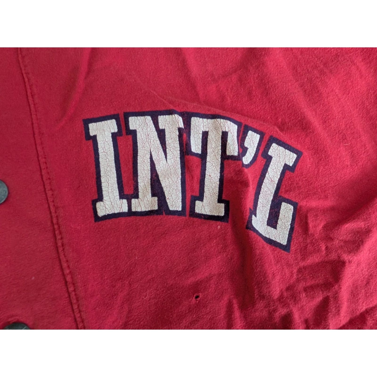 Vintage VINTAGE ENUF International Baseball Jersey Red Size M USA Made Mens T-Shirt Size US M / EU 48-50 / 2 - 7 Thumbnail