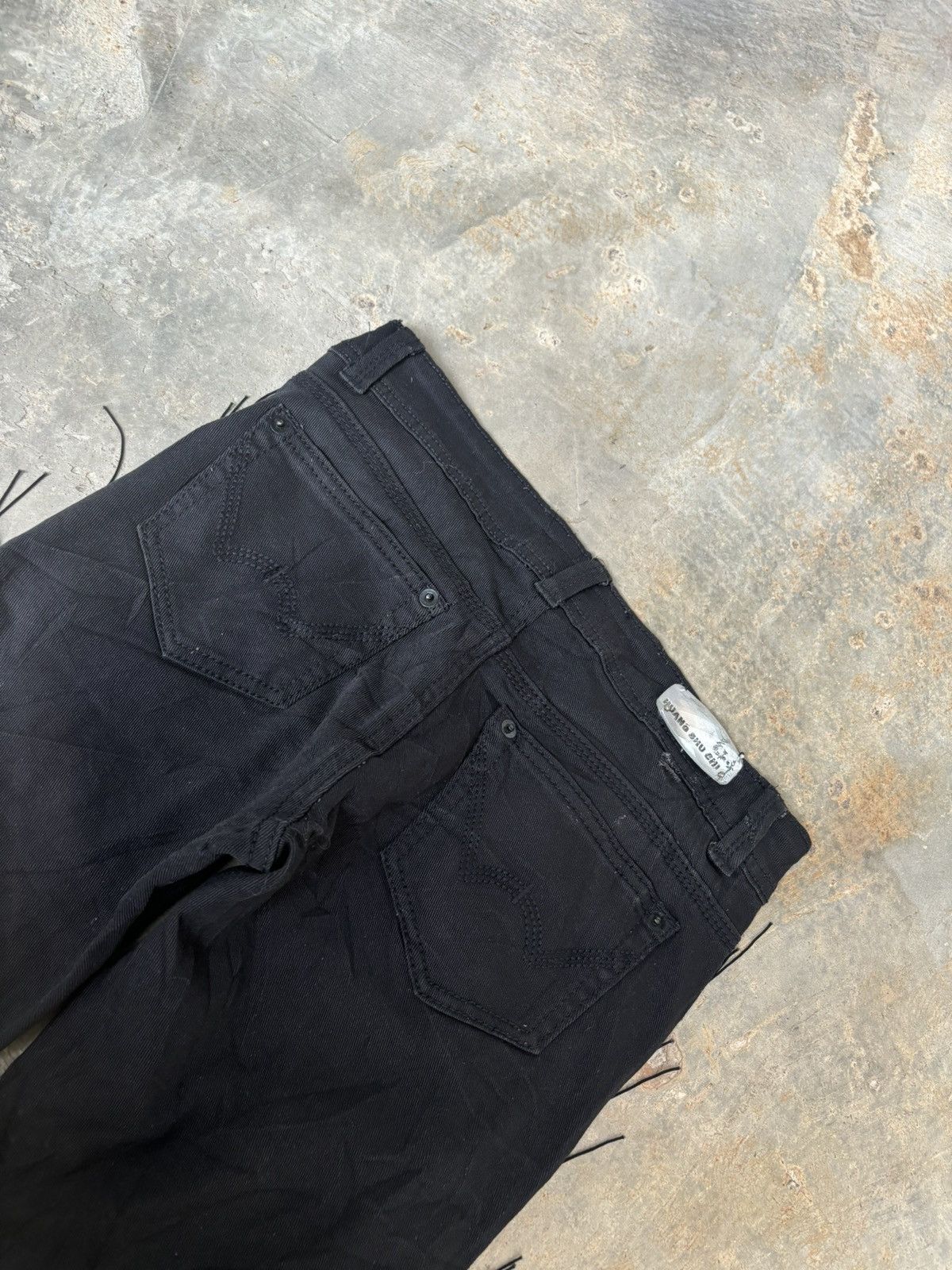If Six Was Nine Y2k Huang Chu Chi Ifsixwasnine Lgb Punk Style Pants Size 29" - 5 Thumbnail