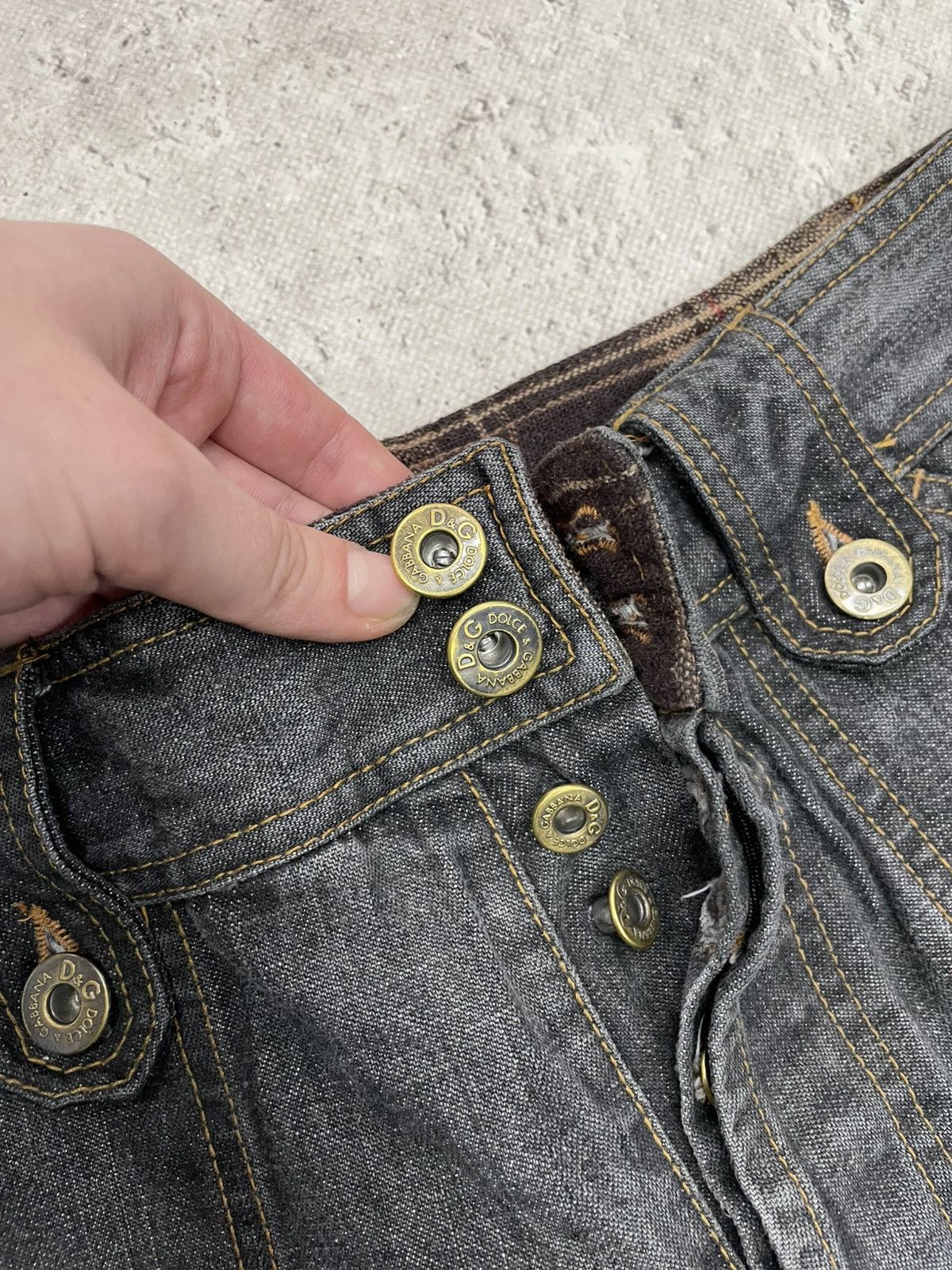 Dolce & Gabbana Dolce & Gabbana cargo washed distressed cargo jeans FW2000s Size US 32 / EU 48 - 5 Thumbnail