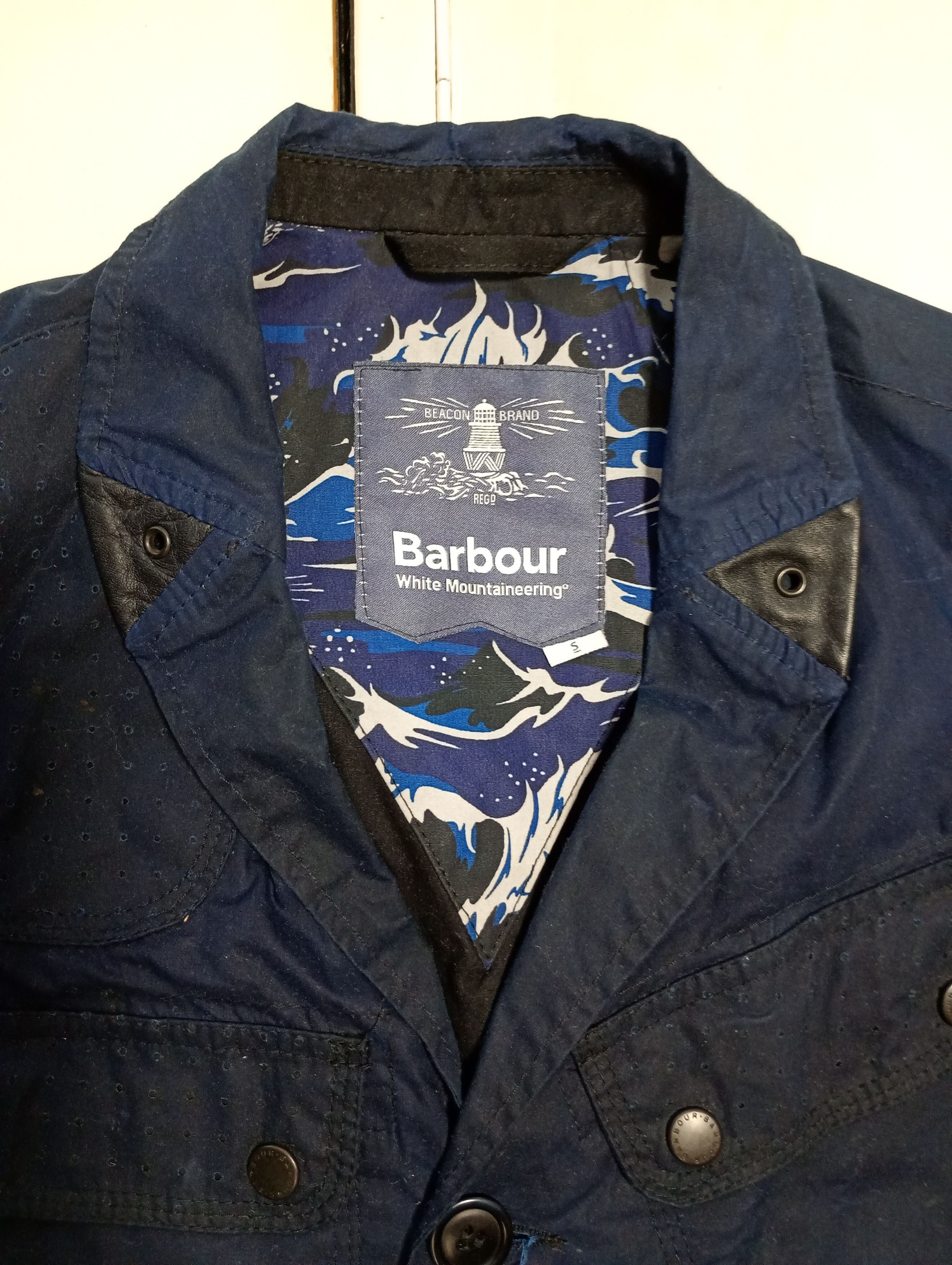 Barbour Barbour White Mountaineering Wax Lapel Jacket Size US S / EU 44-46 / 1 - 8 Thumbnail