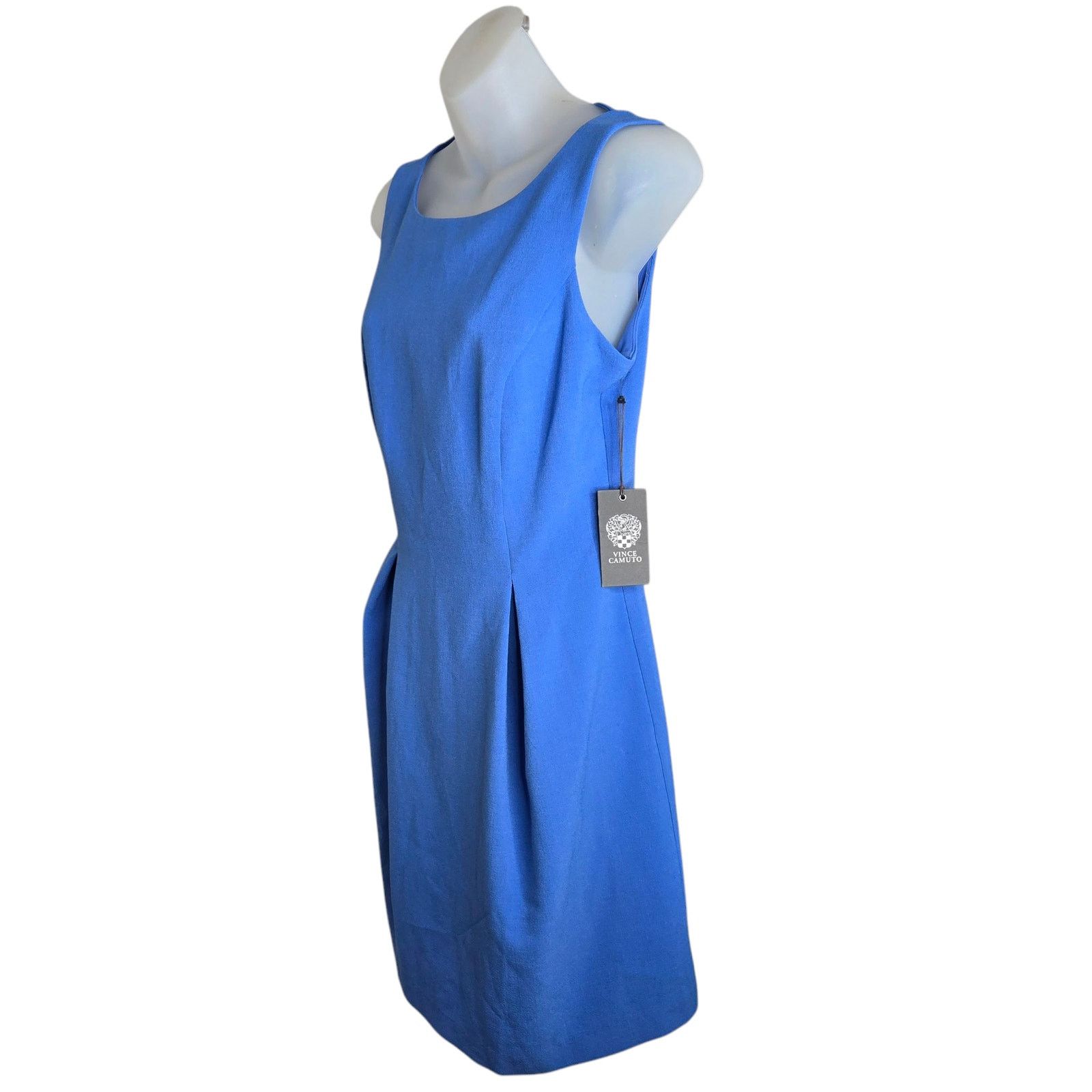 Vince Camuto Vince Camuto Womens Sleeveless Dress Size 4 Sky Blue Bow Size S / US 4 / IT 40 - 4 Thumbnail