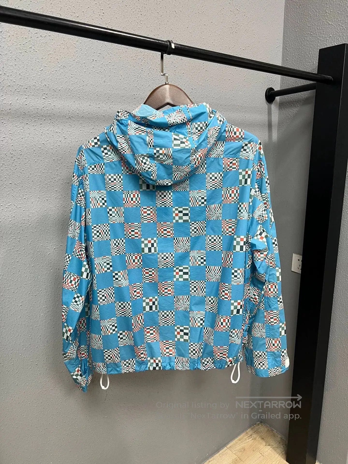 Louis Vuitton LV Blue Checkered Jacket. Size US S / EU 44-46 / 1 - 2 Thumbnail