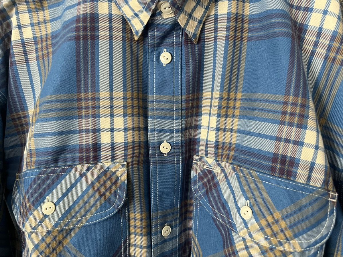 DAIWA PIER39 Daiwa Pier39 Tech Elbow Patch Work Shirt- Flannel Size US L / EU 52-54 / 3 - 2 Thumbnail