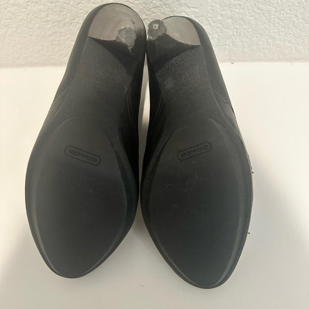 Coach COACH Aliza Black Leather Ankle Boot Booties Size 8 Size US 8 / IT 38 - 10 Thumbnail