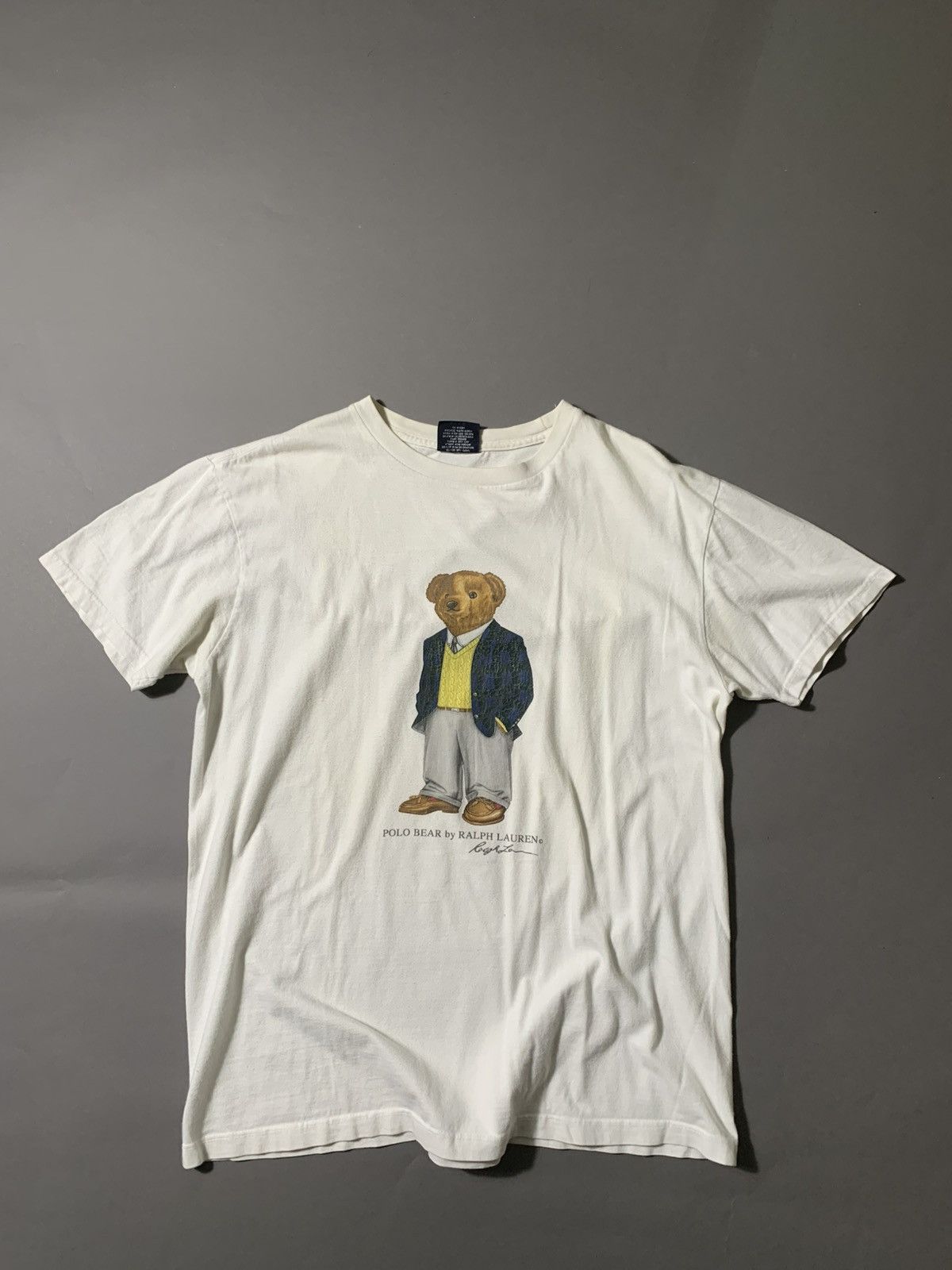 Polo Ralph Lauren Polo Ralph Lauren Vintage Bear T‘ Preppy Small Size US S / EU 44-46 / 1 - 1 Thumbnail