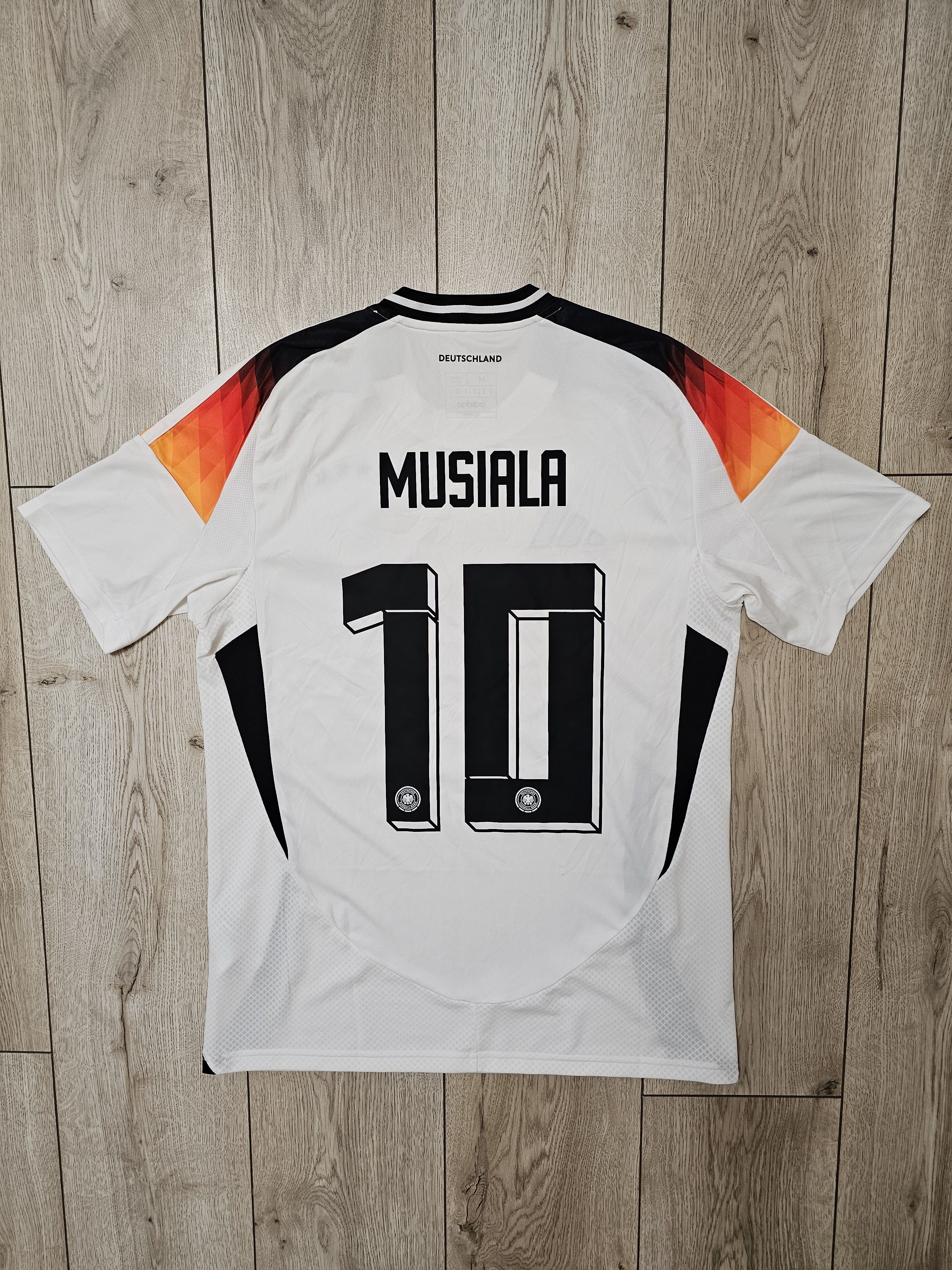 Adidas GERMANY 2024 HOME EURO MUSIALA FOOTBALL SHIRT SOCCER JERSEY Size US M / EU 48-50 / 2 - 1 Thumbnail