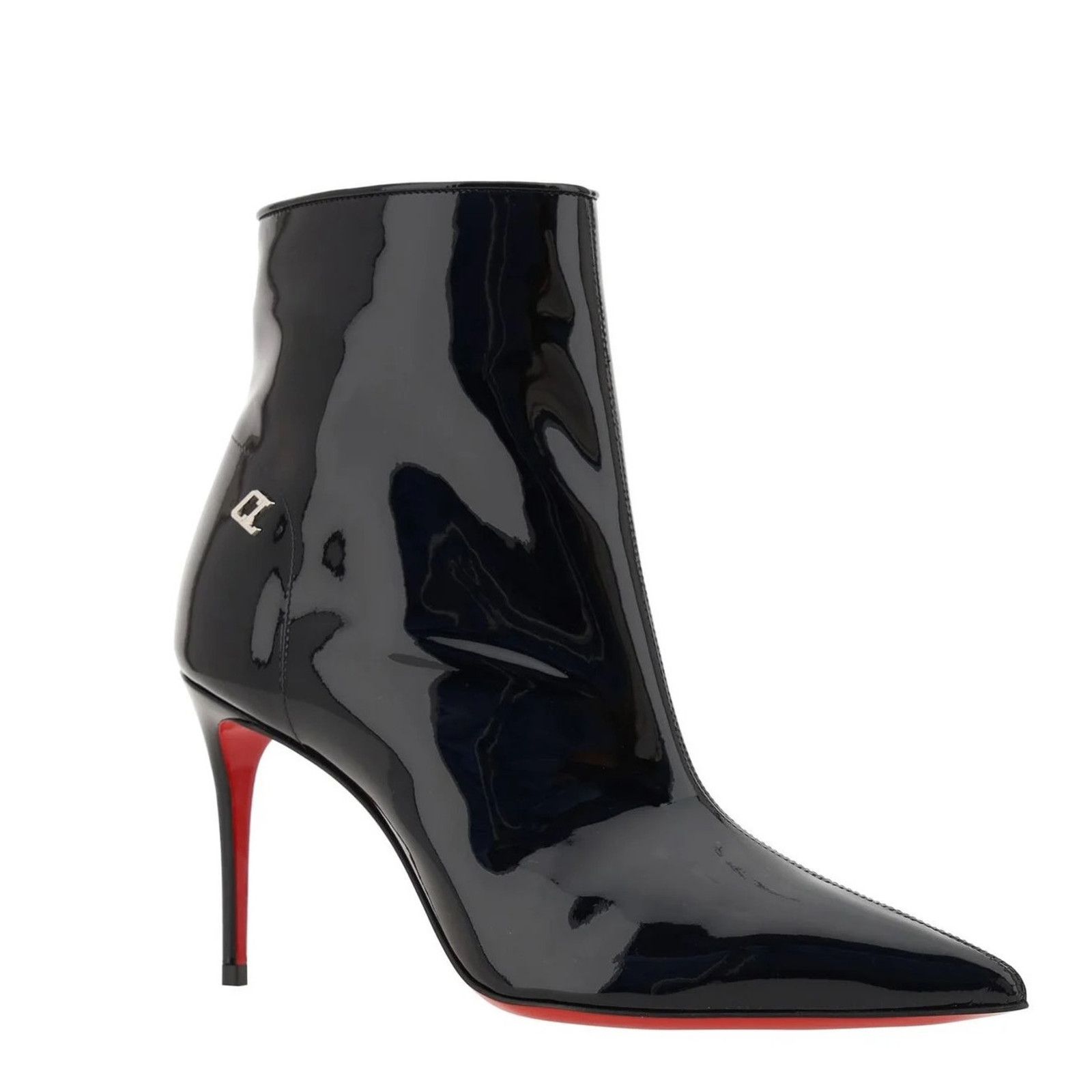 Christian Louboutin Christian Louboutin Sporty Kate Patent Boots Black 37.5 Size US 7.5 / IT 37.5 - 1 Thumbnail