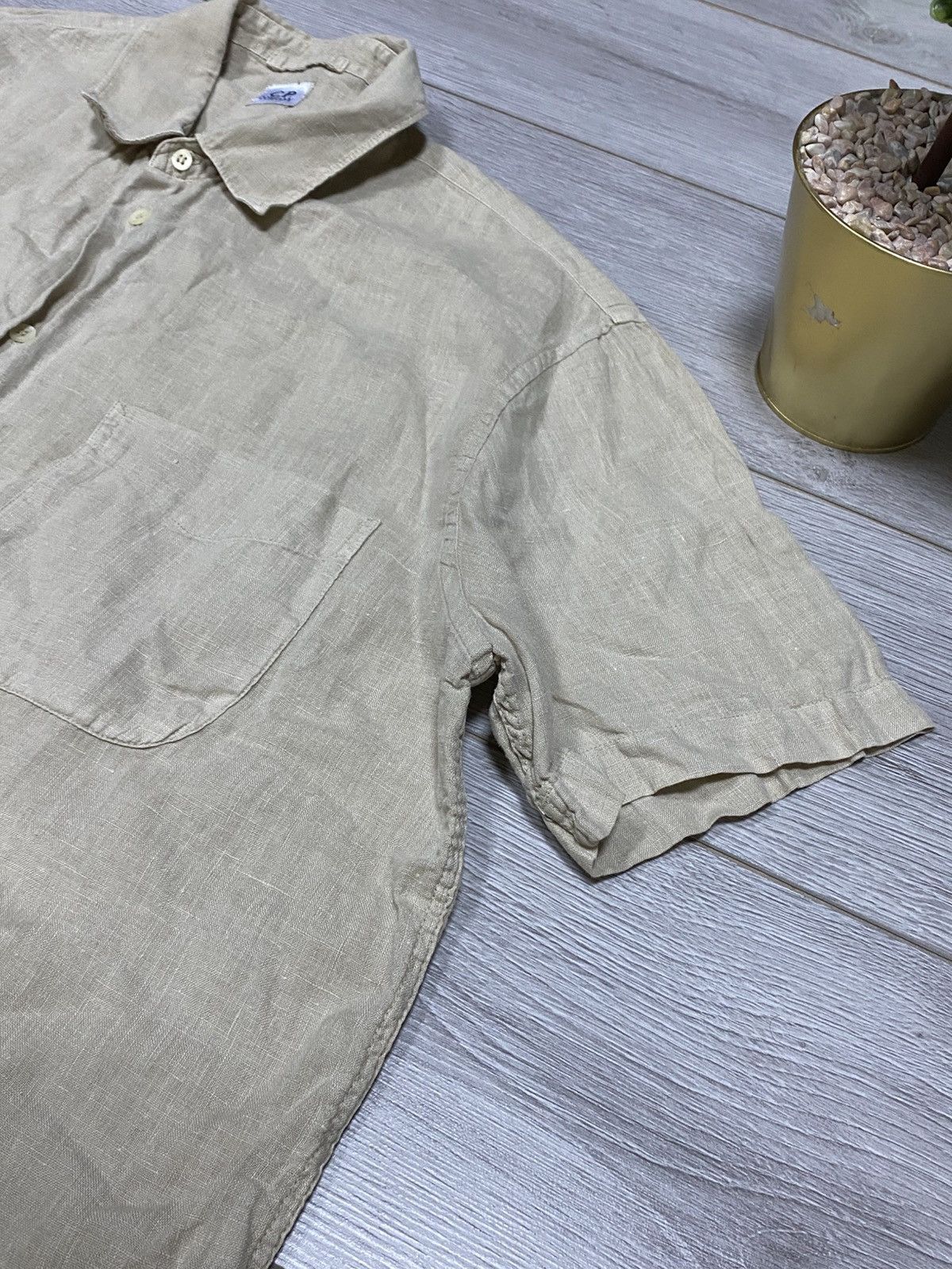 C.P. Company CP company linen lino flax vintage short buttons Size US XL / EU 56 / 4 - 5 Thumbnail