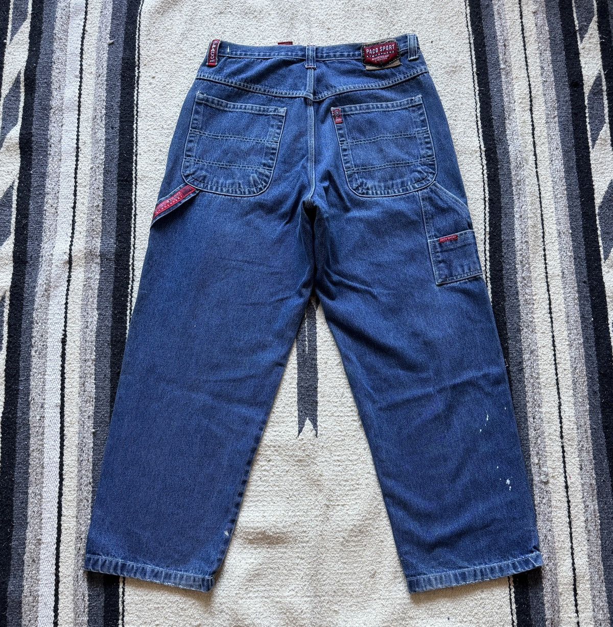 JNCO Y2K PACO Sport JNCO-Style Baggy Wide Leg Jeans 34W Size US 34 / EU 50 - 1 Thumbnail