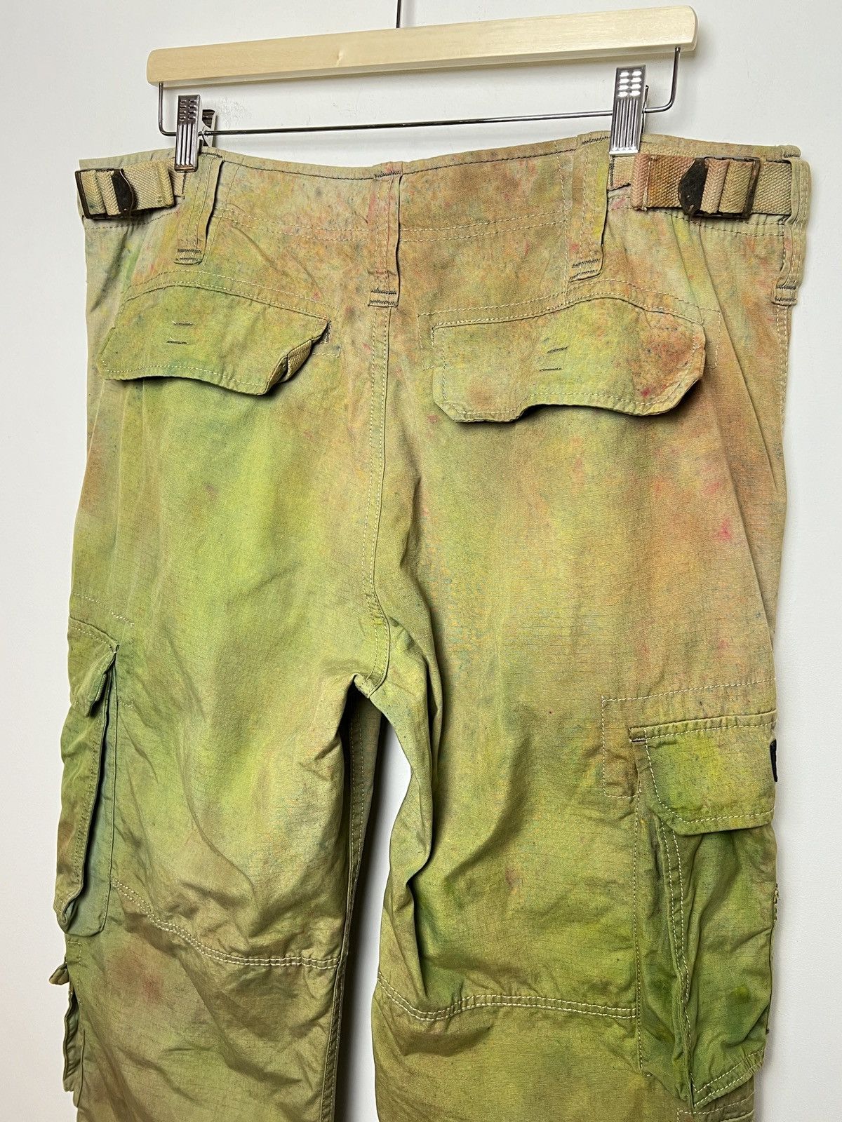 Polo Ralph Lauren ralph lauren tie dye cargo camo multipocket army pants Size US 36 / EU 52 - 10 Thumbnail