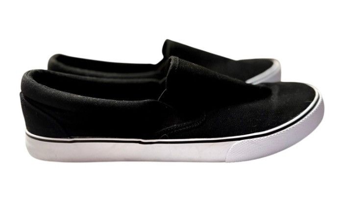 Other Goodfellow & Co Men’s Black Slip-On Canvas Shoes – Size 10.5 Size US 10.5 / EU 43-44 - 2 Thumbnail