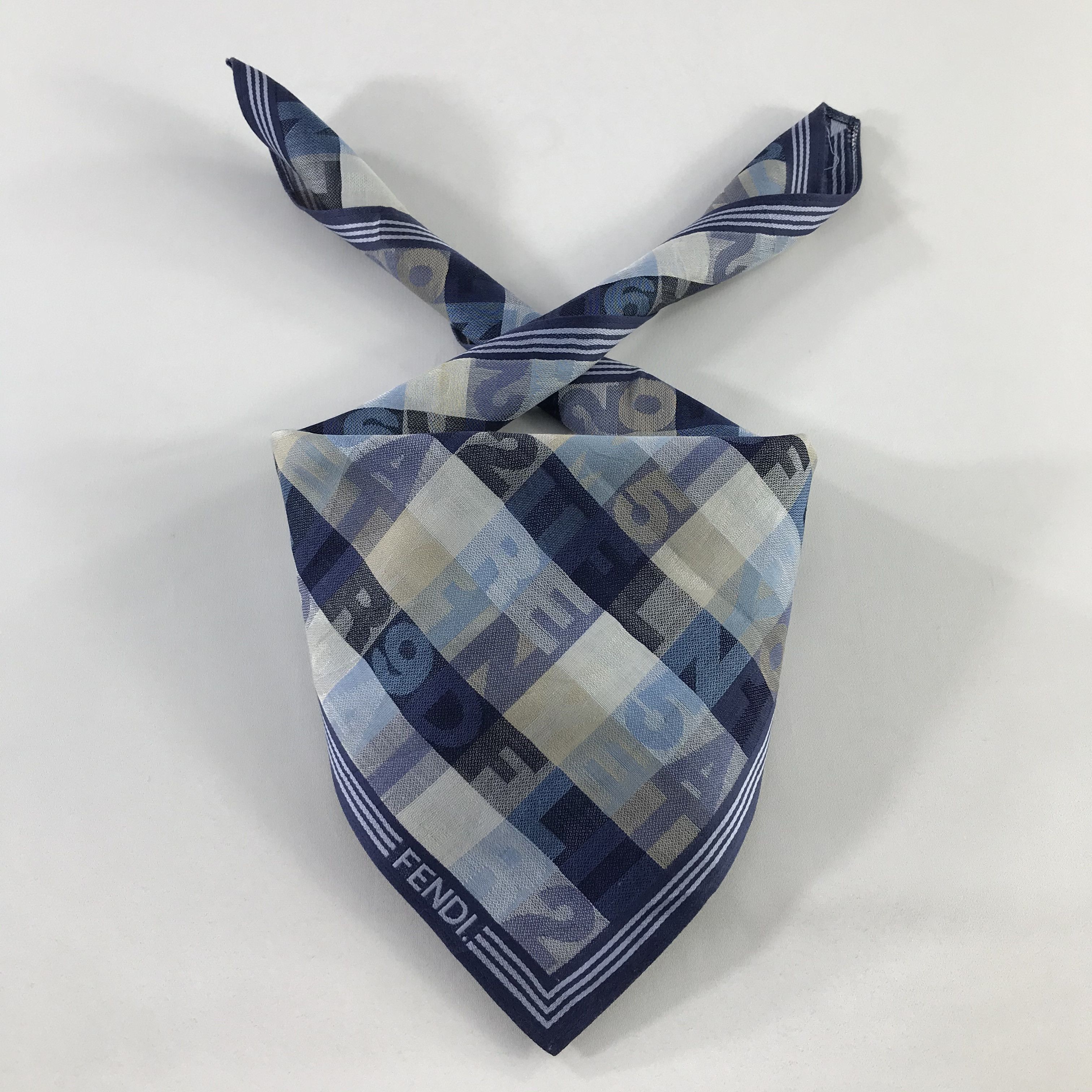 Vintage Vintage Fendi Bandana / Handkerchief / Neckerchief - S903 Size ONE SIZE - 3 Thumbnail