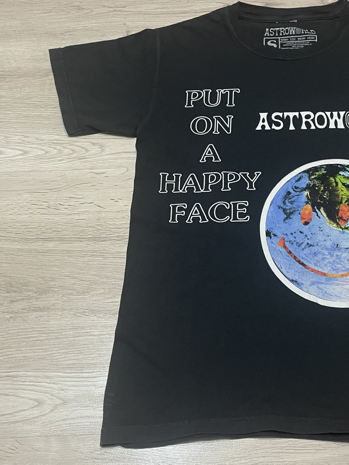 Travis Scott Travis Scott Astroworld Lollapalooza Smiley World/t-shirt Size US S / EU 44-46 / 1 - 2 Thumbnail