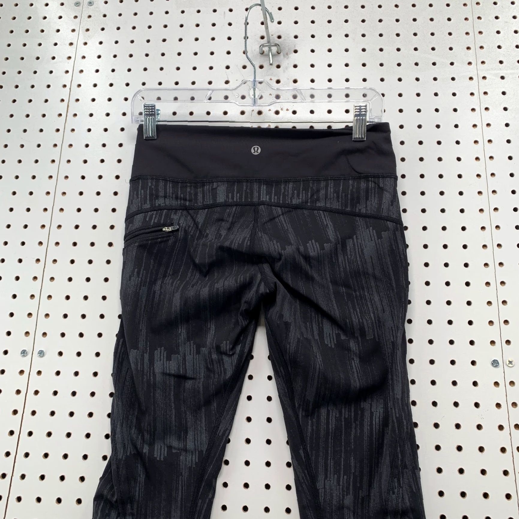 Lululemon Lululemon Run Crop Leggings Womens Size 6 Black Inspire 26x17 – Athletic Activewear Leggings Shirt? Size 28" / US 6 / IT 42 - 6 Thumbnail