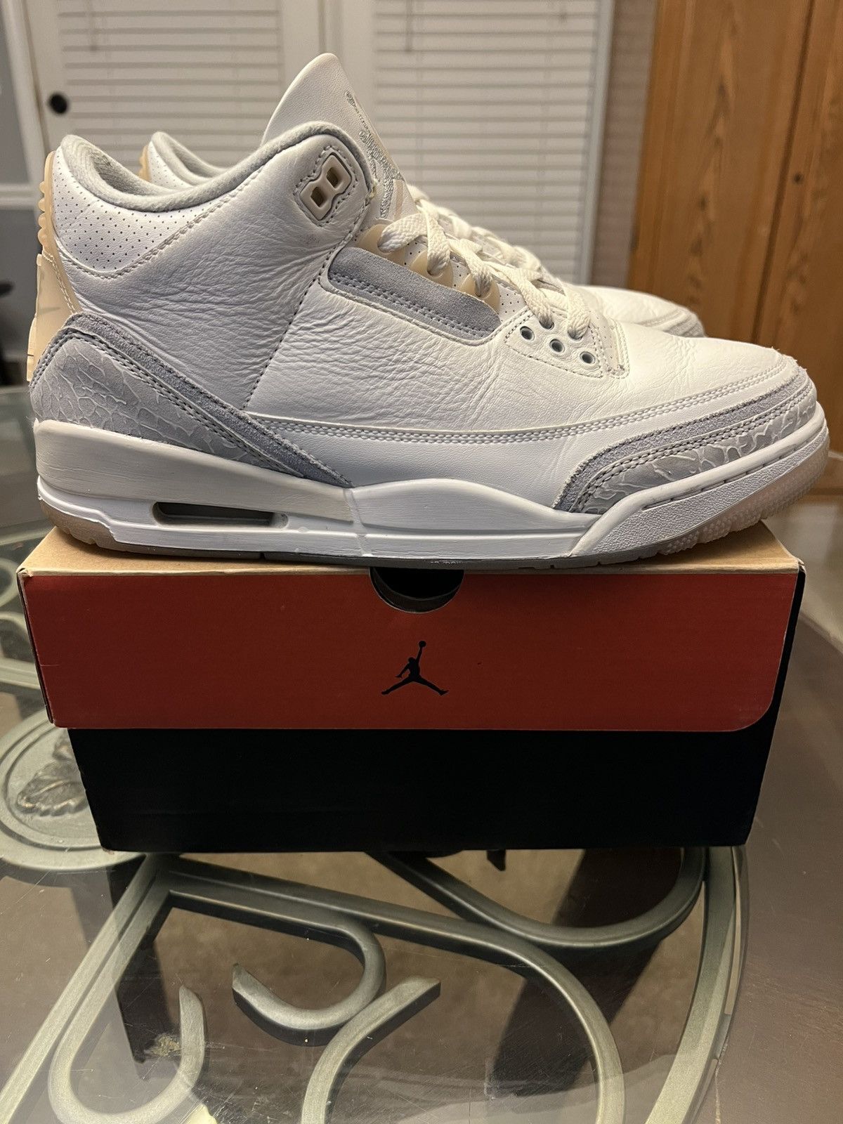 Jordan Brand Jordan 3 Retro Craft Ivory Size US 10 / EU 43 - 5 Thumbnail