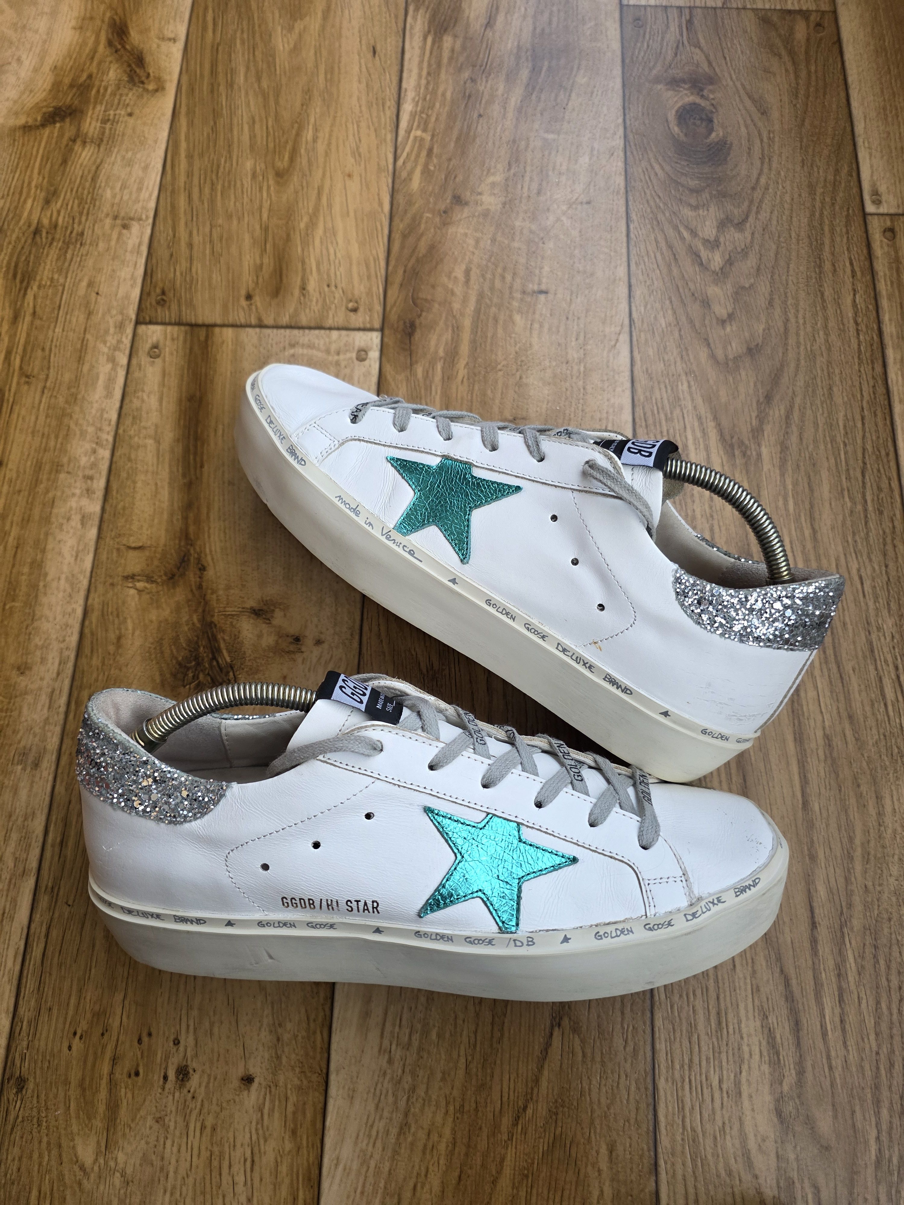 Golden Goose Golden Goose HI STAR Deluxe Brand Size US 10 / IT 40 - 5 Thumbnail
