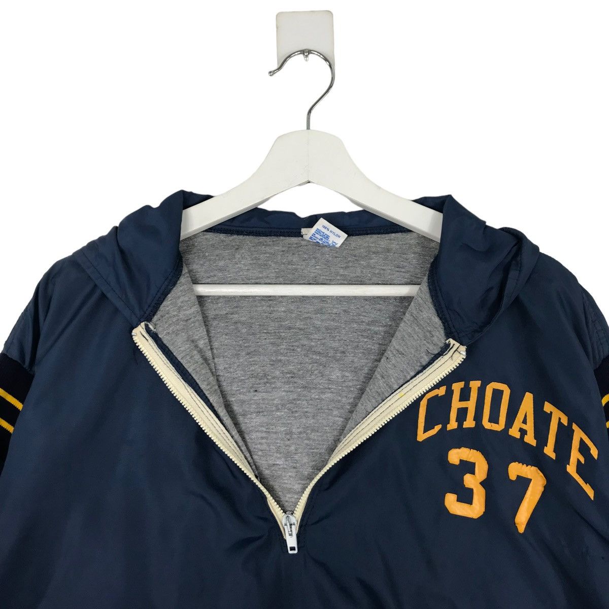 Russell Athletic × Vintage 💥 1980s VINTAGE RUSSEL CHOATE 37 HOODIES ANORAK BOMBER Size US M / EU 48-50 / 2 - 6 Thumbnail
