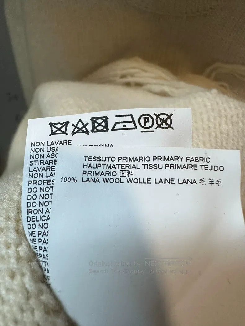Maison Margiela Maison Margiela Woollen loose and soft design pullover swe Size US M / EU 48-50 / 2 - 9 Thumbnail