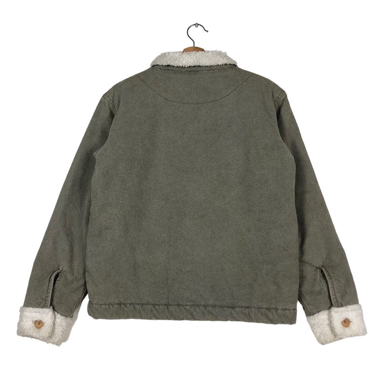 Japanese Brand 🔥VINTAGE CHORE JACKET WORK ONEILL SHEARLING LINING Size US L / EU 52-54 / 3 - 7 Thumbnail
