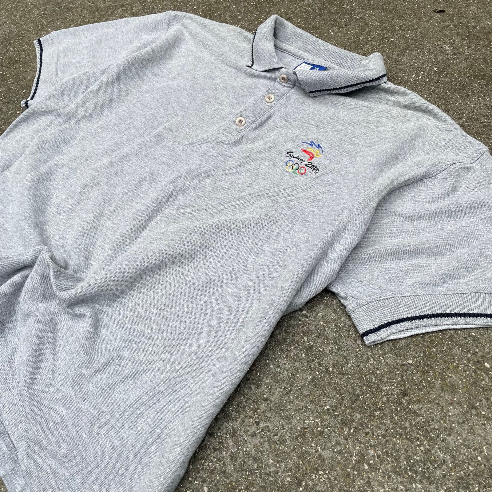 Vintage Sydney Olympics 2000 Polo Shirt Mens Large Size US L / EU 52-54 / 3 - 2 Thumbnail