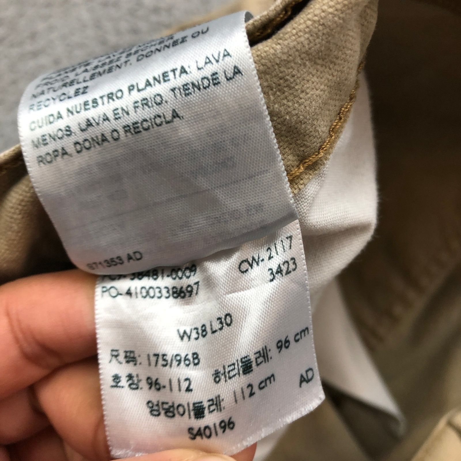 Other Signature By Levis Strauss & Co. Carpenter Pants Mens 38x30 Size US 38 / EU 54 - 3 Thumbnail