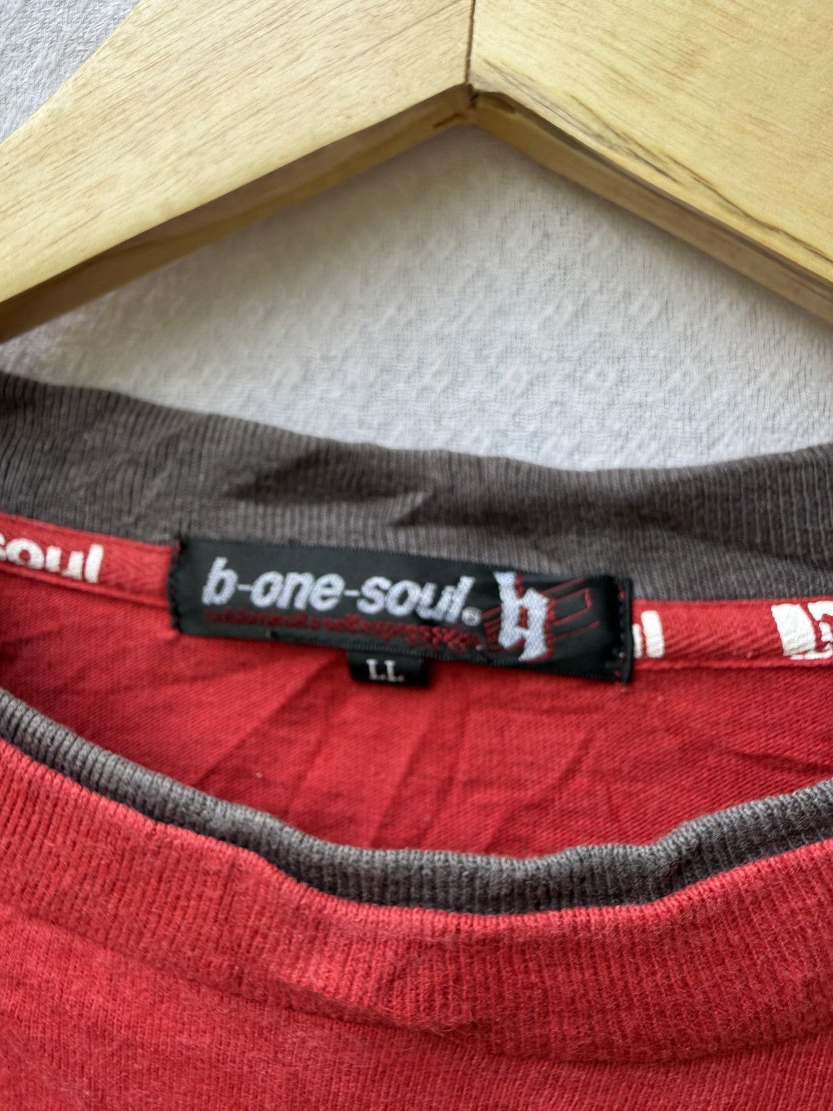 Japanese Brand B-one soul double layer longsleeve Size US XL / EU 56 / 4 - 8 Thumbnail