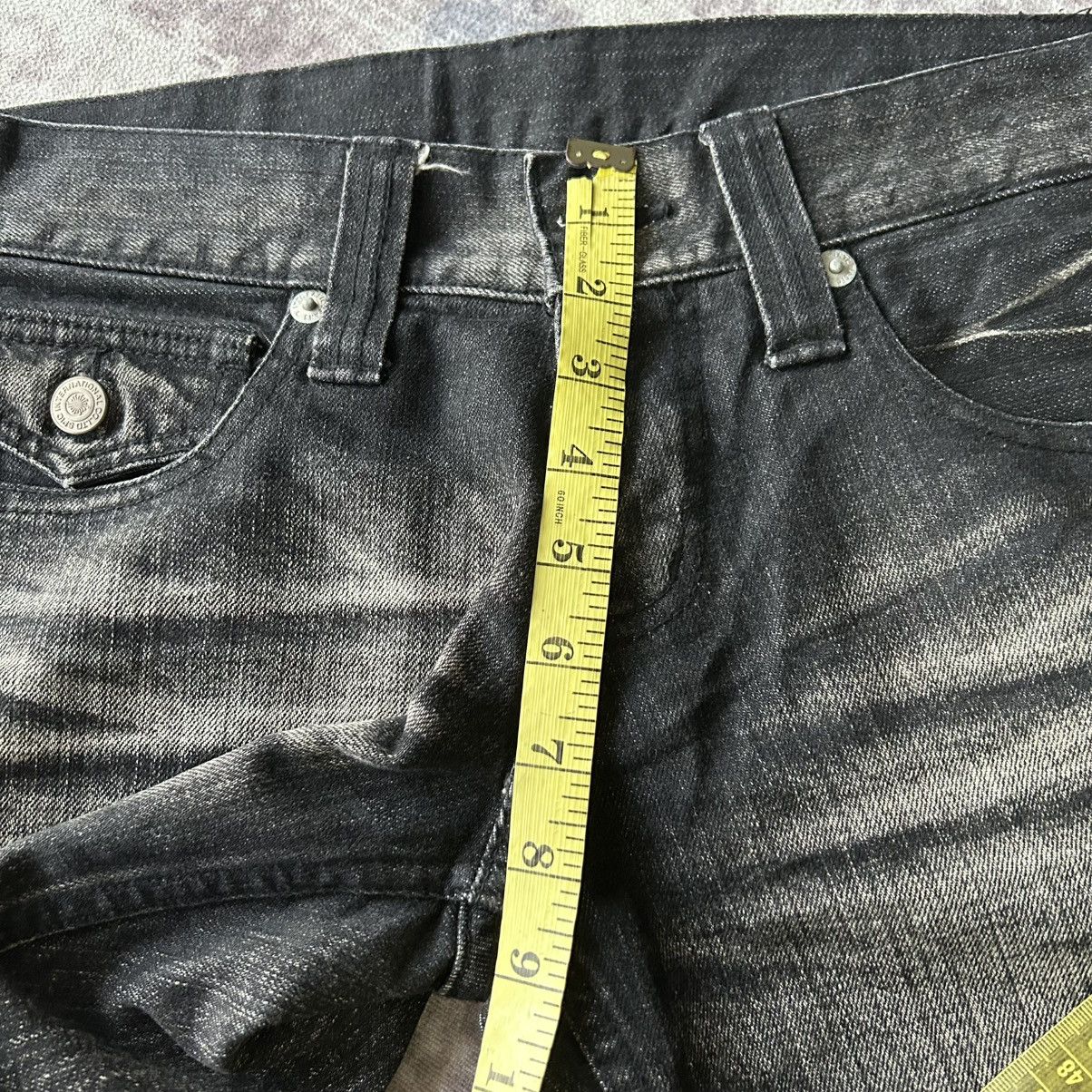 Tornado Mart Tornado Mart Rockstar Flared Black Jeans Size US 32 / EU 48 - 17 Thumbnail