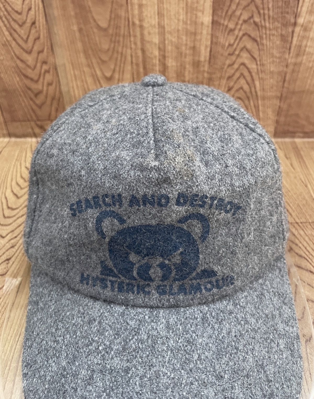 Hysteric Glamour Rare Vintage Japanese Brand Hysteric Glamour Wool Cap 2000s Size ONE SIZE - 6 Thumbnail