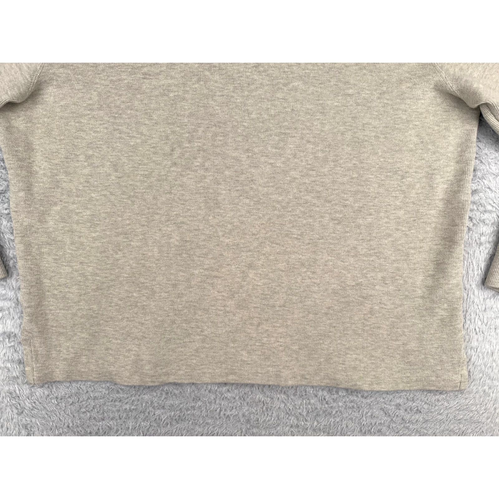 Ralph Lauren VINTAGE Polo Ralph Lauren Sweater Shirt Adult XL Gray 44" Chest 1/4 Zip Mock Neck Golf Casual Mens Size US XL / EU 56 / 4 - 5 Thumbnail