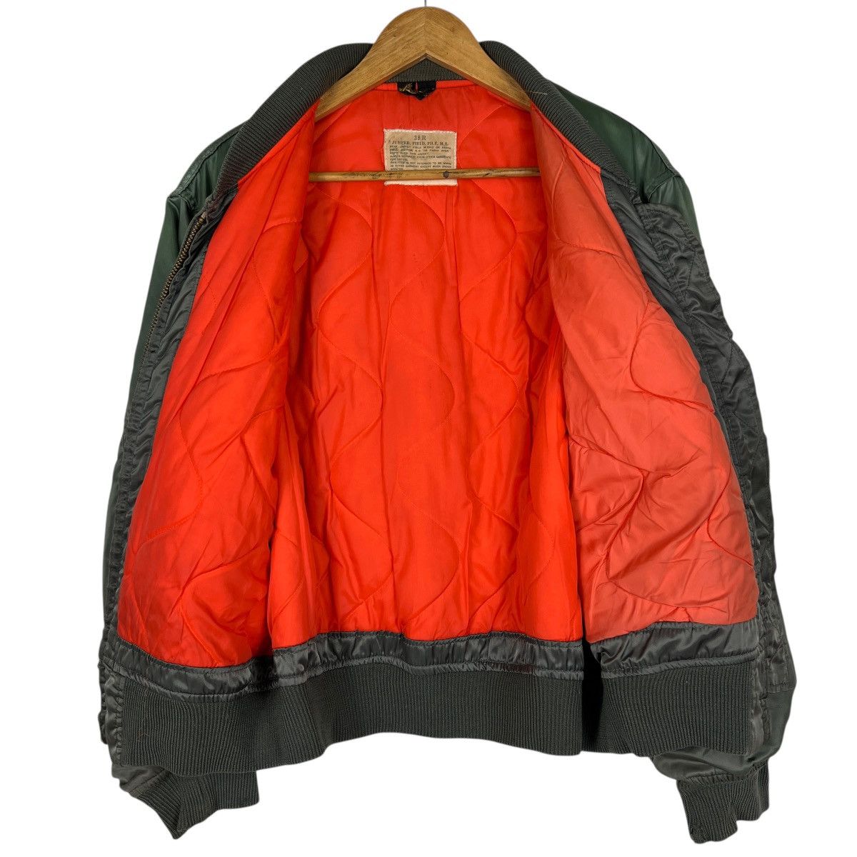 Vintage 🔥 Vintage Houston Military Bomber Jacket Size US M / EU 48-50 / 2 - 10 Thumbnail