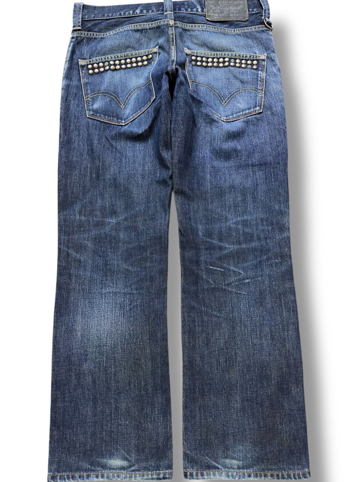 Levi's Vintage Clothing Vintage Levi’s 511 Mudwash Studded Zipper Denim Size US 32 / EU 48 - 5 Thumbnail