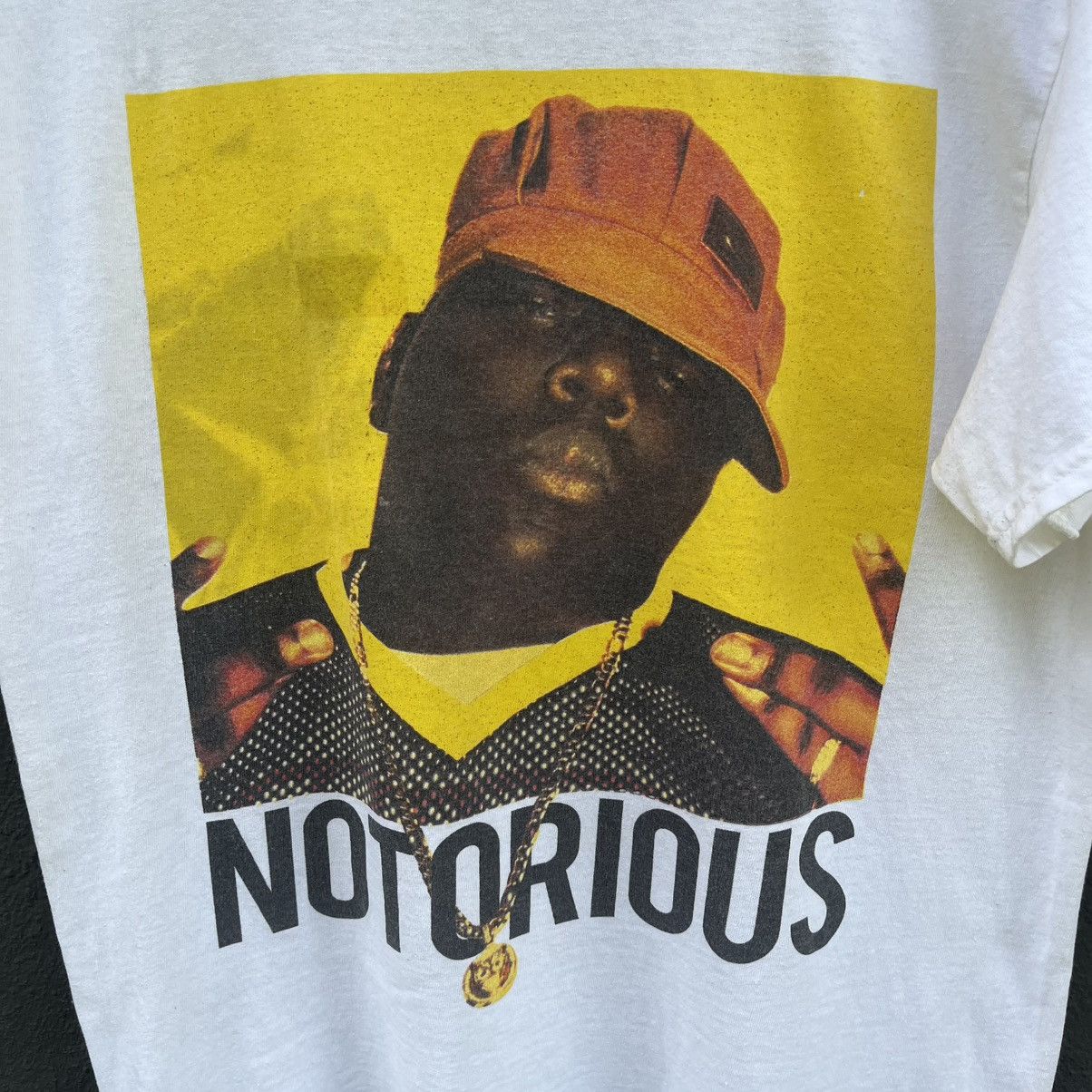Rap Tees Thrashed Notorious Big Rap Tee Size US M / EU 48-50 / 2 - 2 Thumbnail