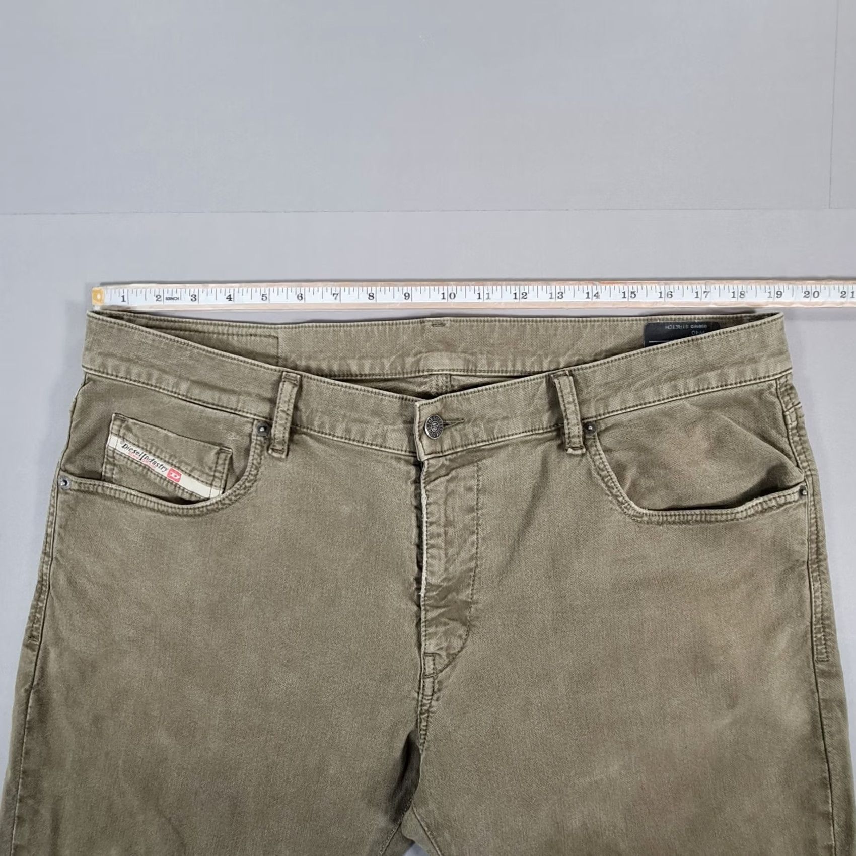 Diesel Diesel D Strukt Jeans Slim Fit W40 L26 Denim Stretch Green Men Size US 40 / EU 56 - 6 Thumbnail