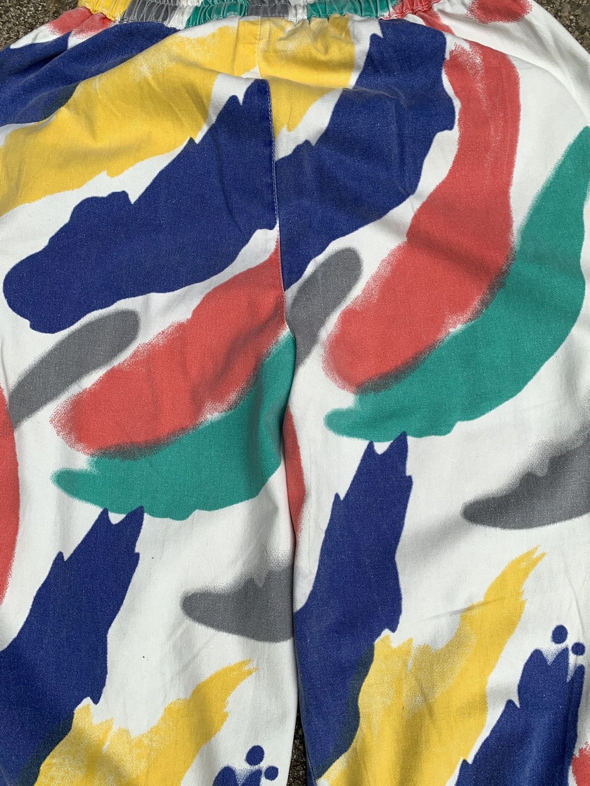 Other Unknown Multicolor Paint Graphic Baggy Jeans Balloon Pants Size US 32 / EU 48 - 9 Thumbnail