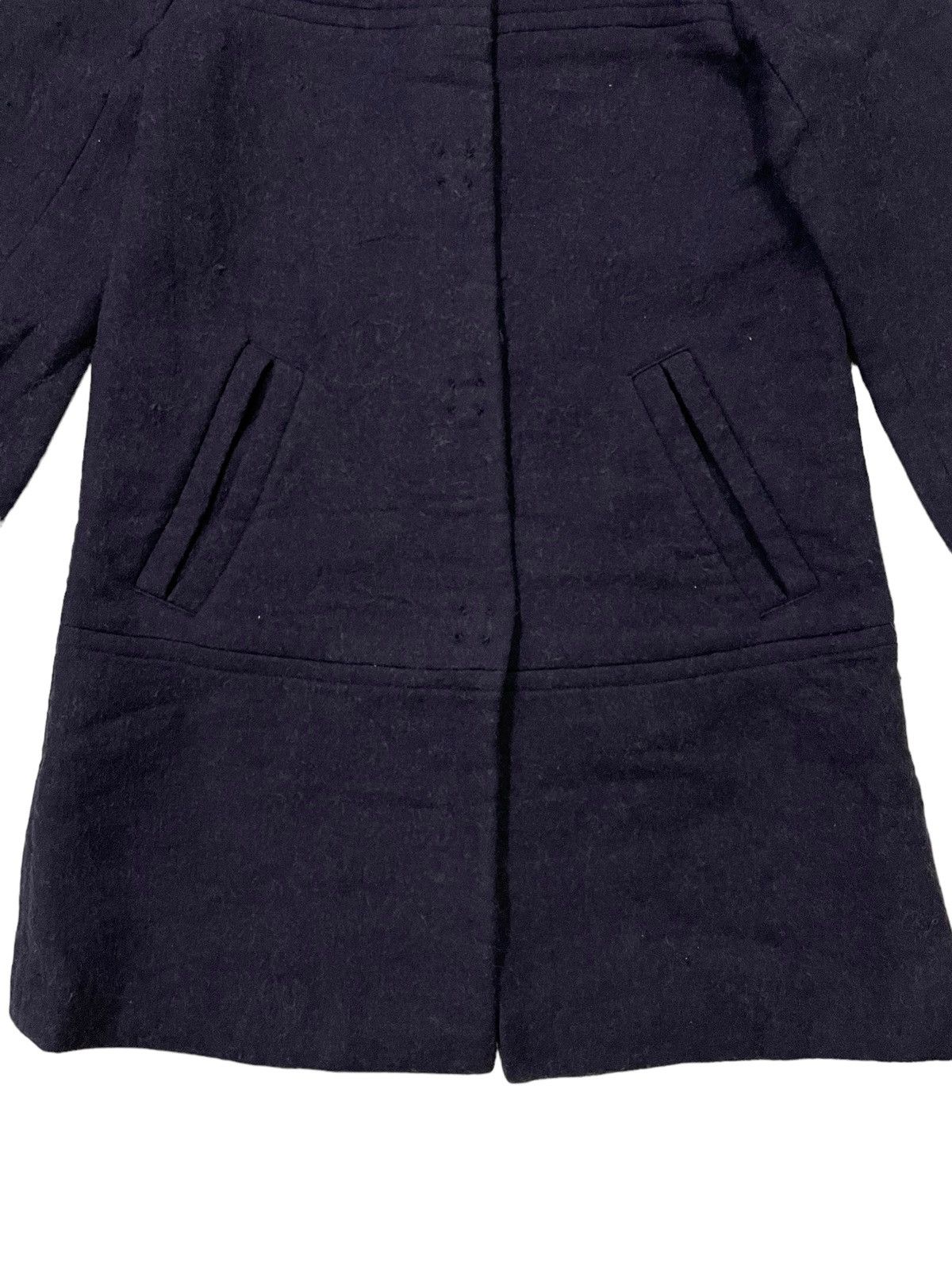 Japanese Brand Gabardine K.T Faux Wool Fox Fur Bondage Punk Jacket Size US S / EU 44-46 / 1 - 4 Thumbnail