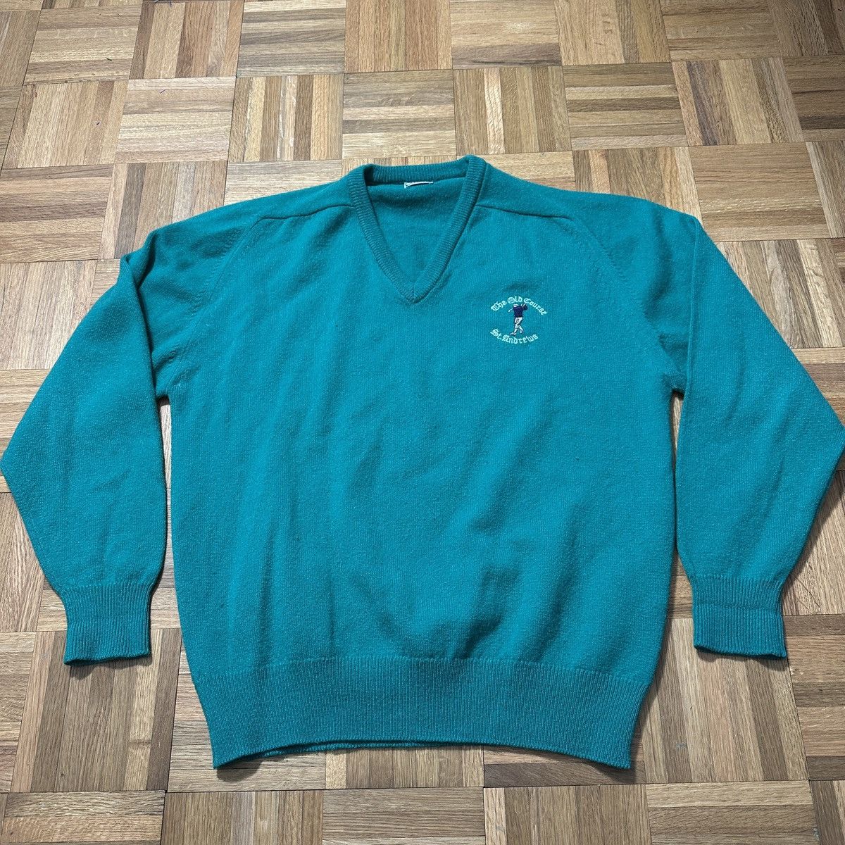 Vintage Vintage The Old Course St. Andrews golf sweater Size US L / EU 52-54 / 3 - 1 Thumbnail