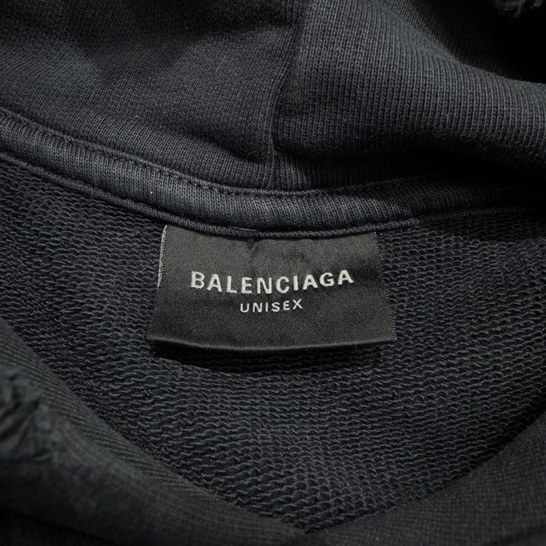 Balenciaga Balenciaga Washed and Used Statue of Liberty Hoodie-2506 Size US S / EU 44-46 / 1 - 2 Thumbnail