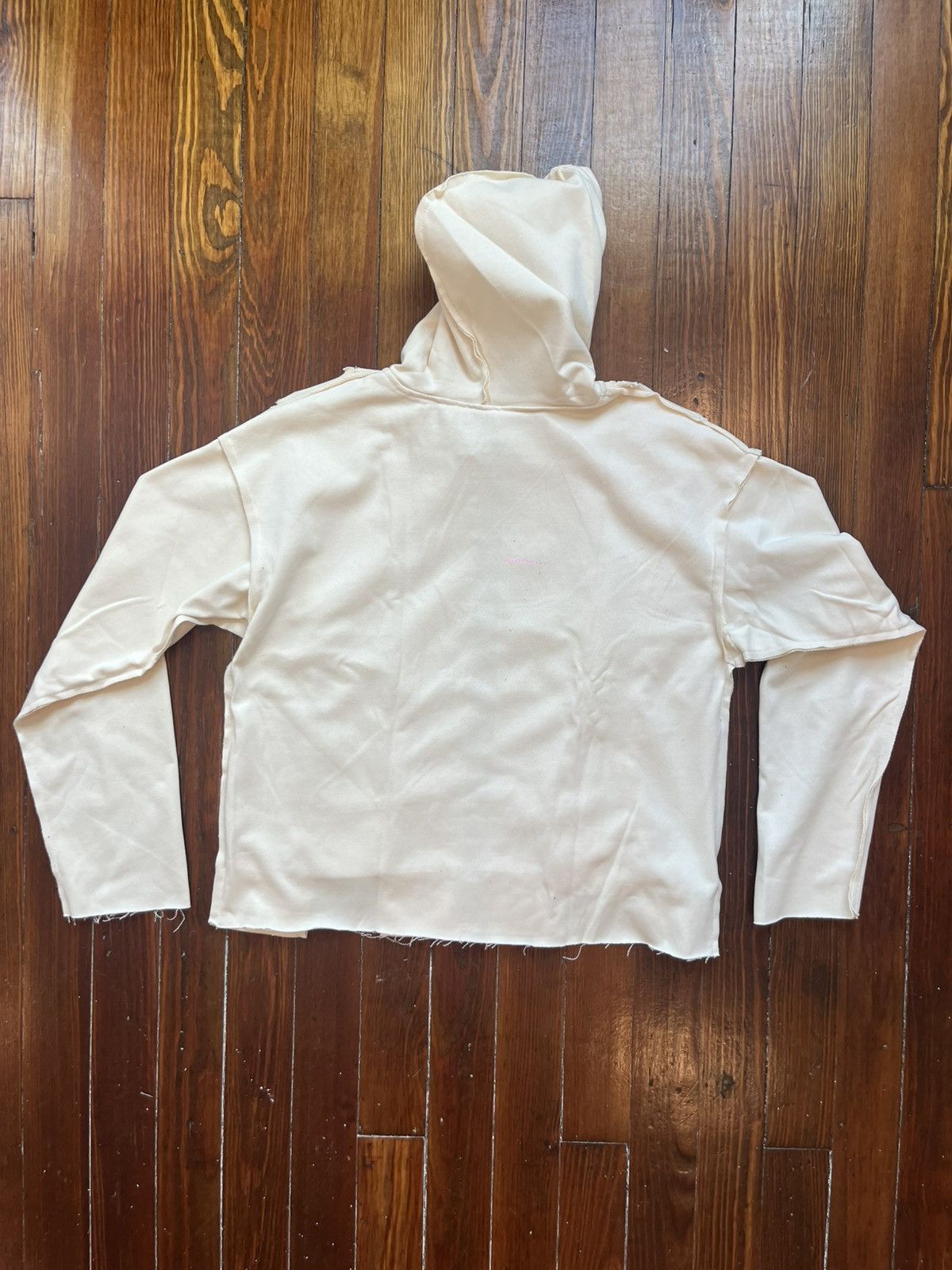 Other Beige Reconstructed Loose Fit Gold Zipper Long Sleeve Hoodie Size US M / EU 48-50 / 2 - 2 Thumbnail