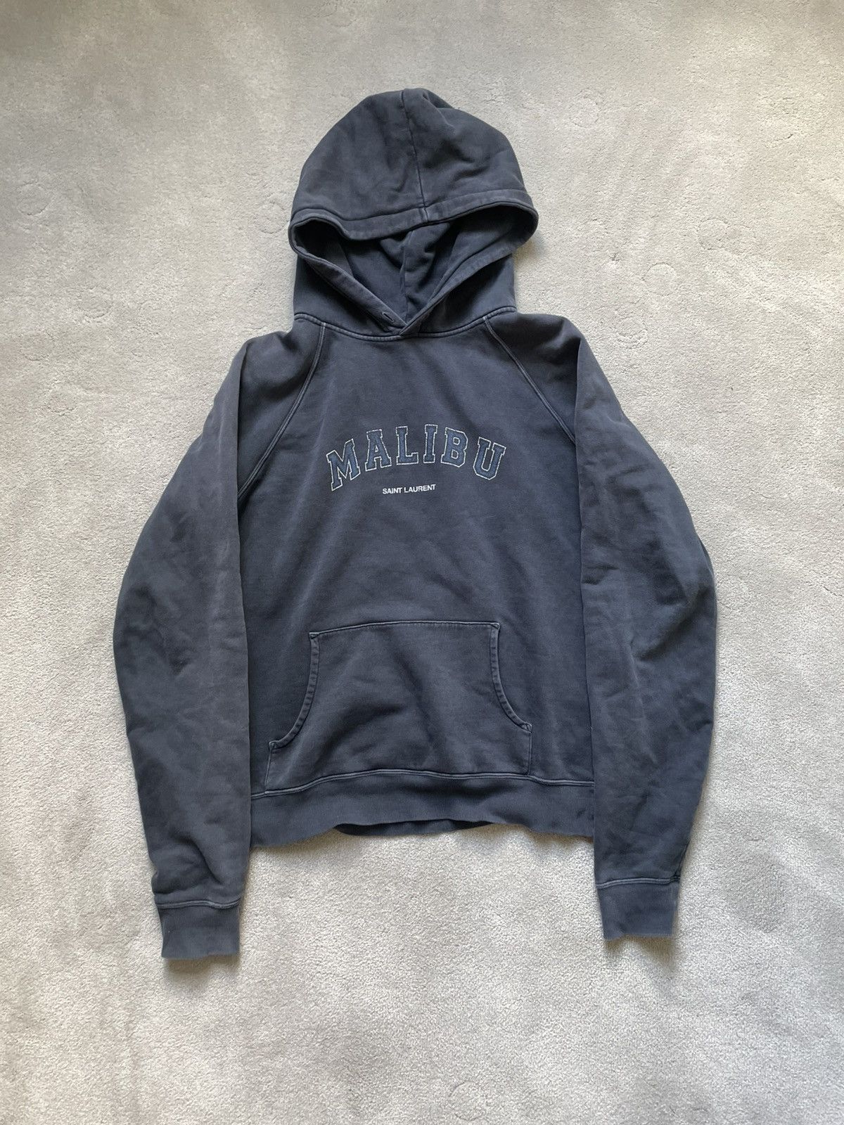 Saint Laurent Paris SLP SS19 Malibu Hoodie Size US L / EU 52-54 / 3 - 1 Thumbnail