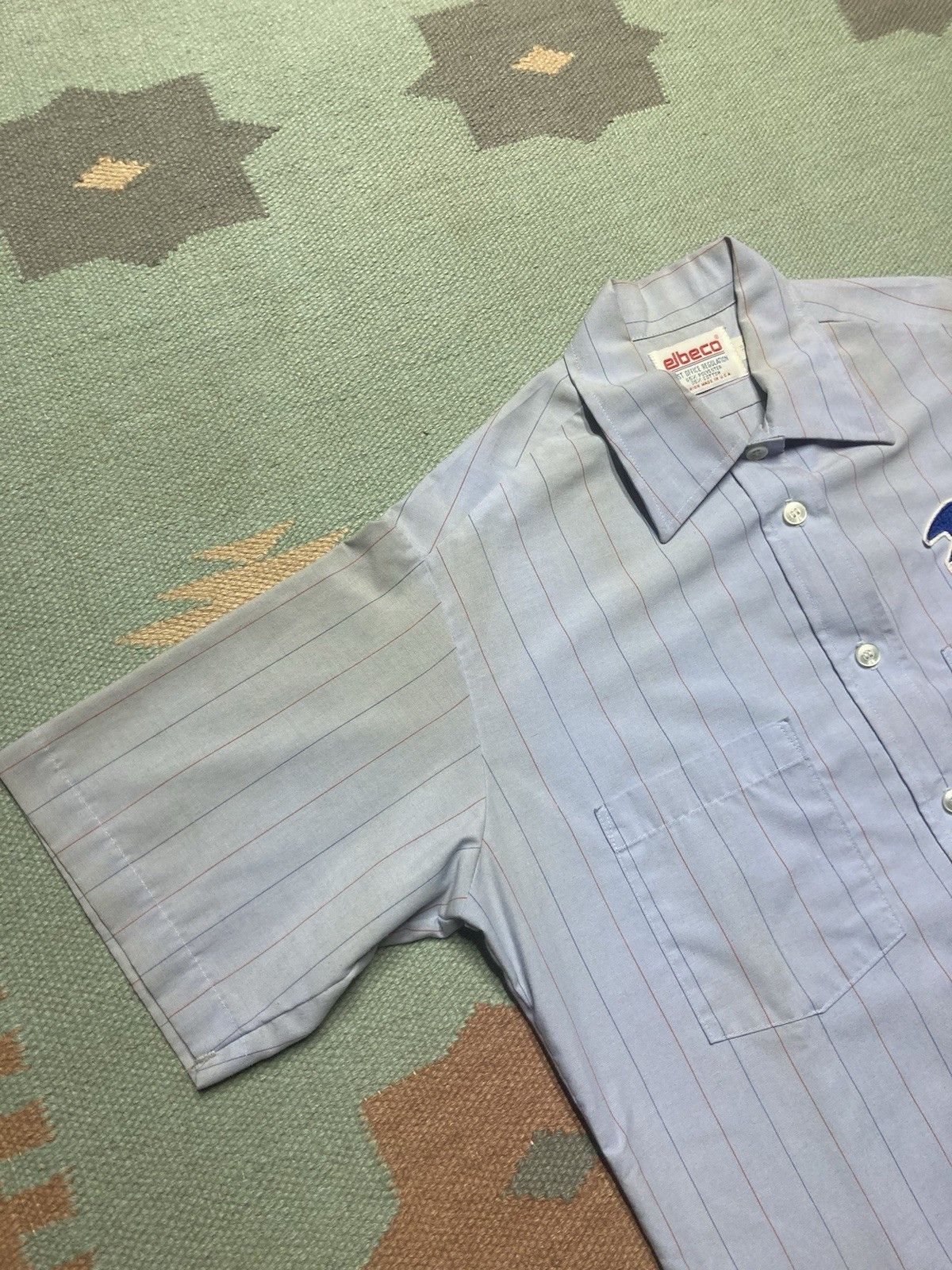 Vintage Vintage button shirt Elbeco USPS mail carrier eagle women 38 Size L / US 10 / IT 46 - 2 Thumbnail