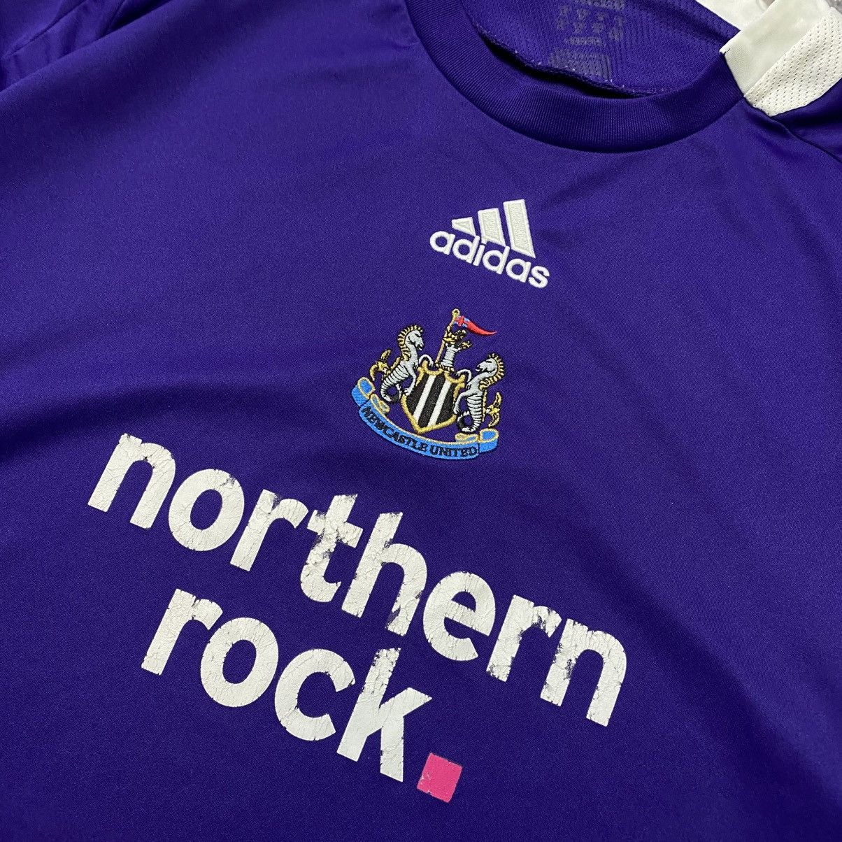 Vintage Vintage Adidas Newcastle Big logo 2008 soccer jersey Size US XL / EU 56 / 4 - 3 Thumbnail