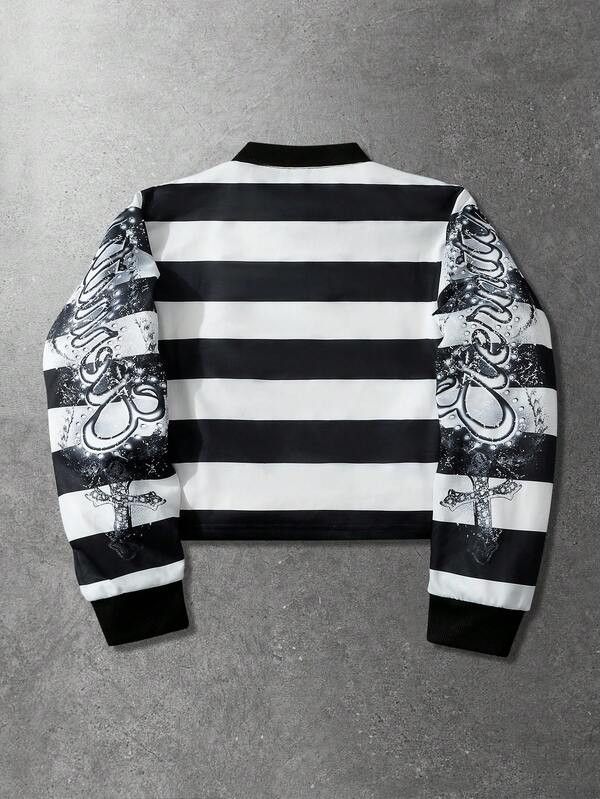 Japanese Brand Eternal Symbolism Striped Longsleeve Men Women Size US M / EU 48-50 / 2 - 2 Thumbnail