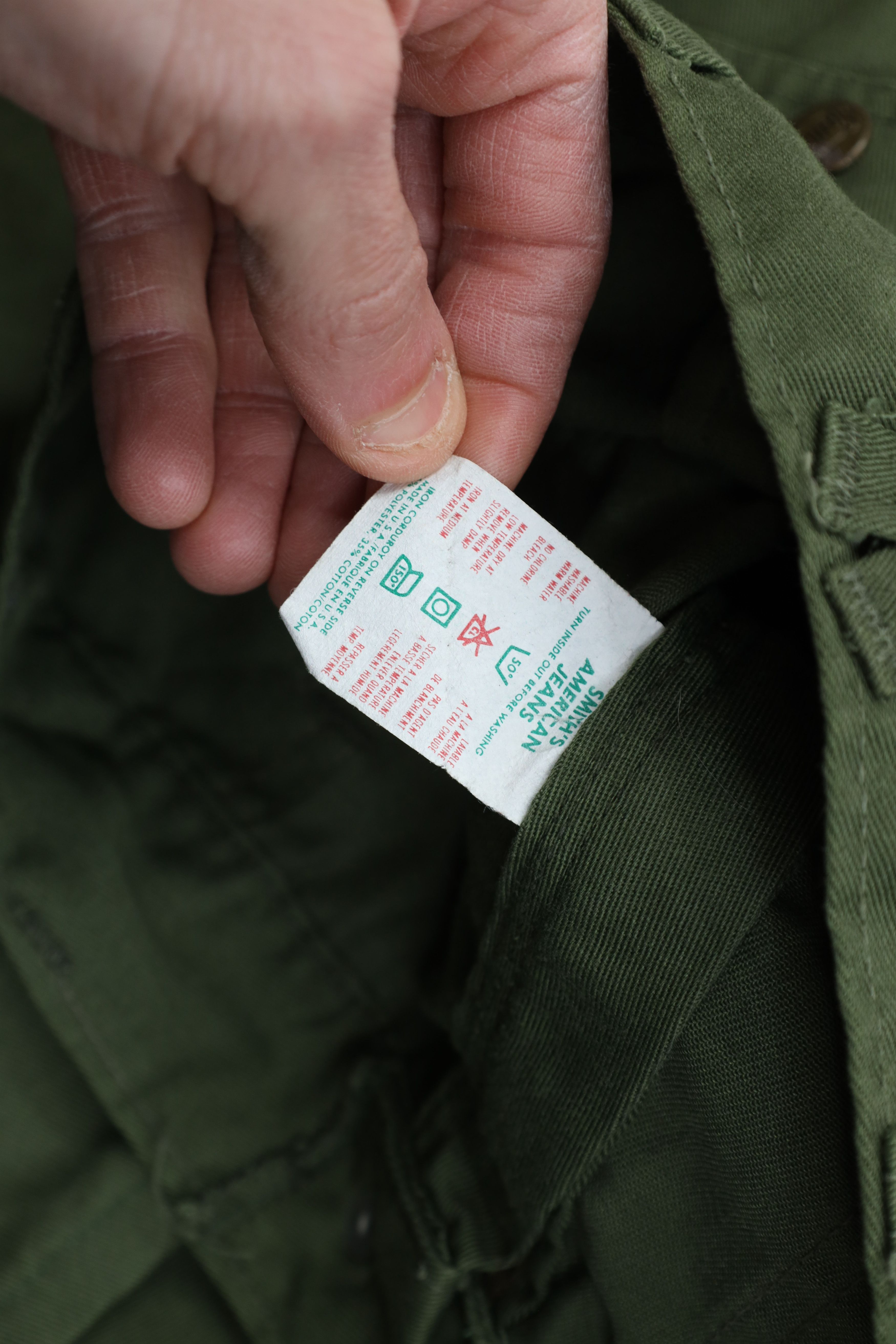 Vintage Vintage 50s Streetwear Sanforized Utility Pants Green USA Size US 28 / EU 44 - 9 Thumbnail