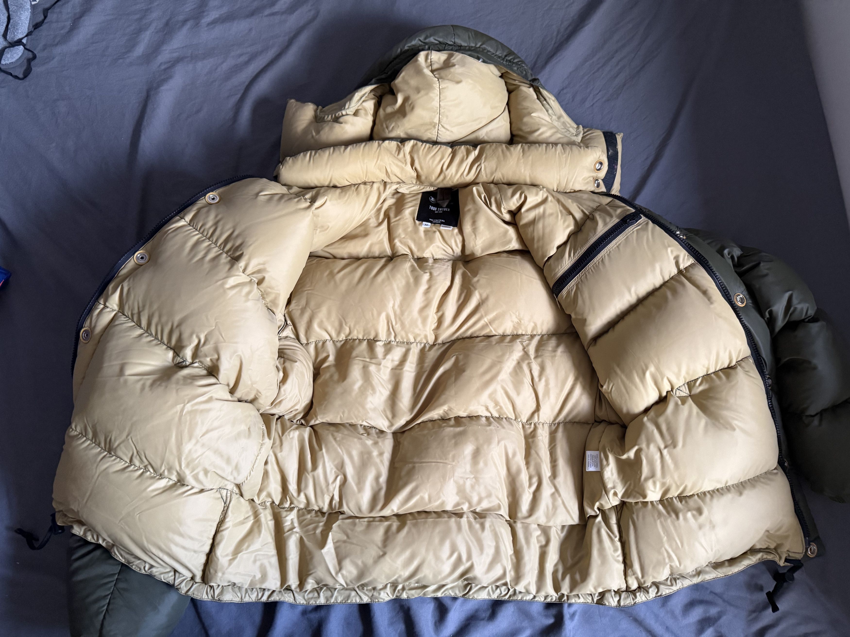 Crescent Down Works Crescent Down Works x Todd Snyder Olive Nylon Jacket $798 Size US M / EU 48-50 / 2 - 2 Thumbnail