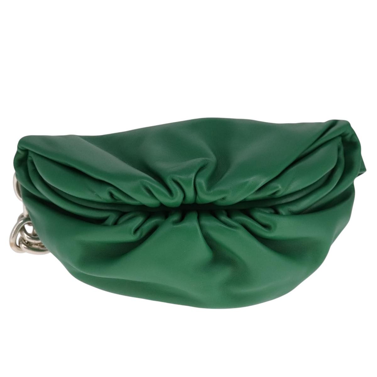 Bottega Veneta Green Leather Shoulder Bag (Pre-Owned) Size ONE SIZE - 1 Thumbnail