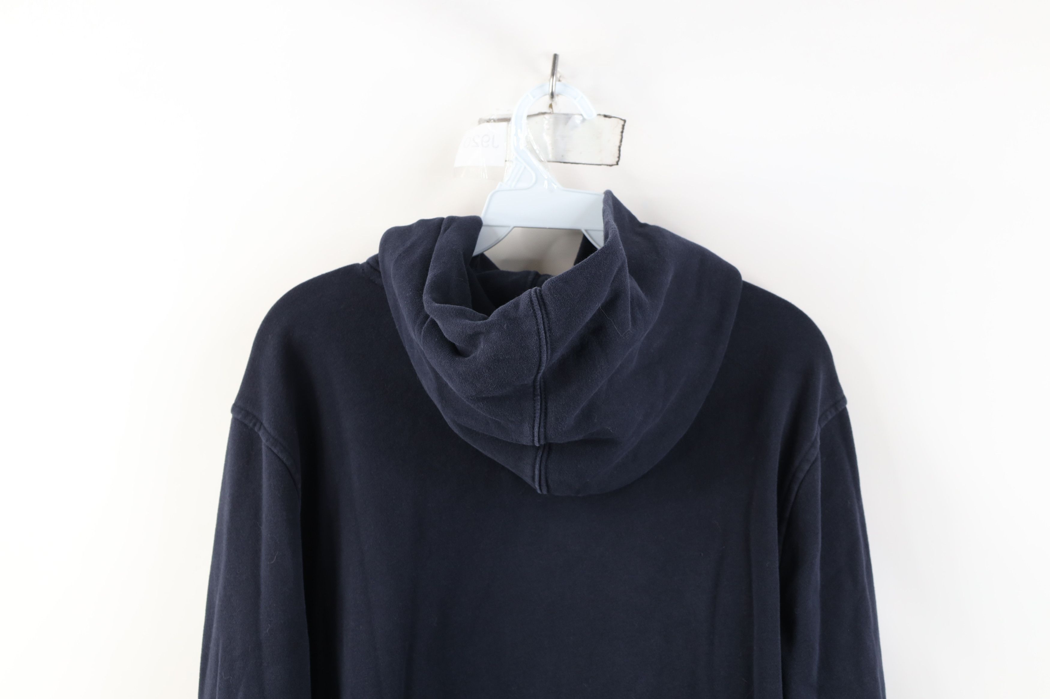 Gap Vintage Y2K Gap Sweats Blank Hoodie Sweatshirt Navy Blue Size US M / EU 48-50 / 2 - 11 Thumbnail