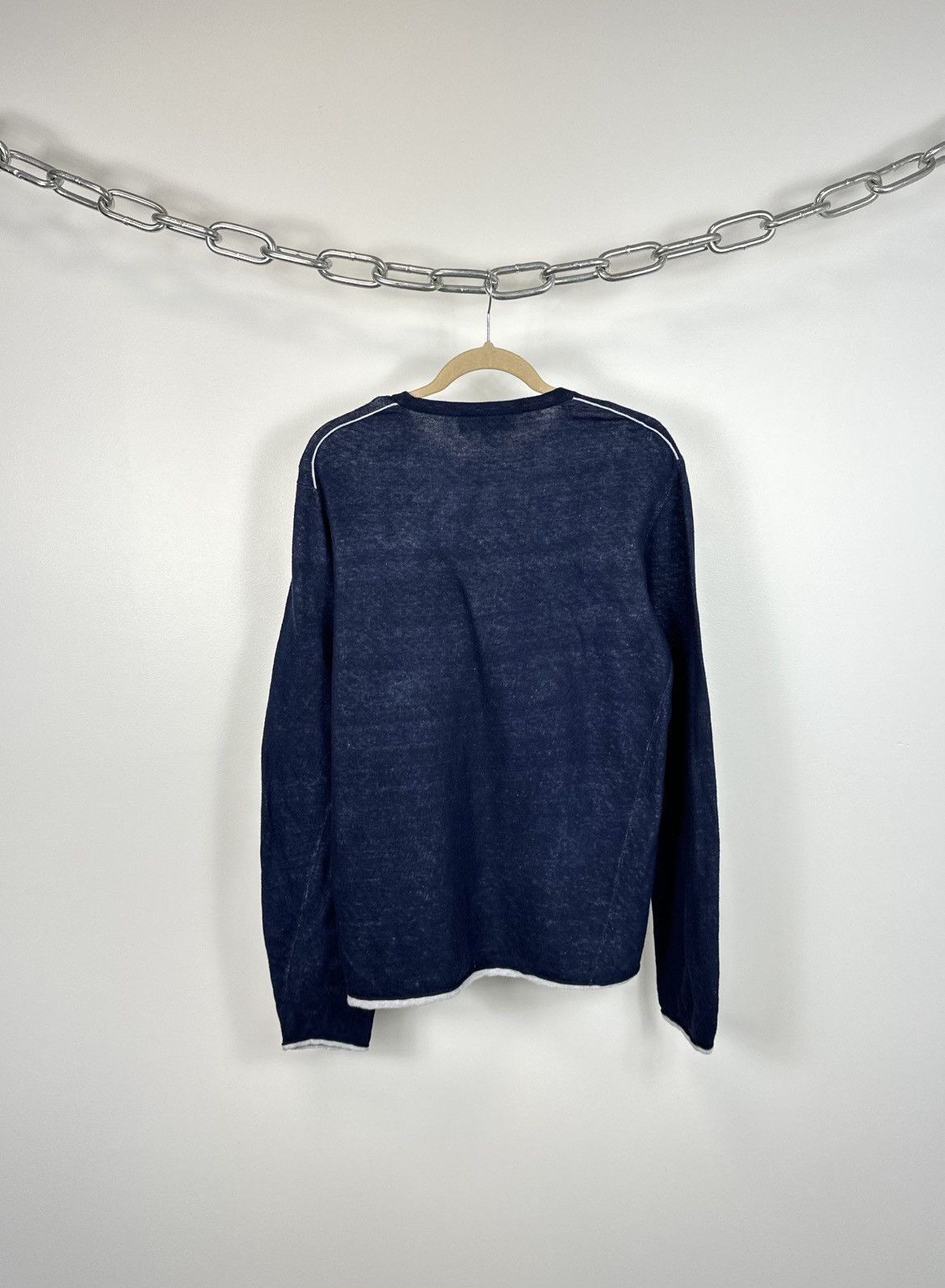 Rag & Bone Vintage Rag & Bone Avant Garde Designer Lightweight Sweater Size US L / EU 52-54 / 3 - 2 Thumbnail
