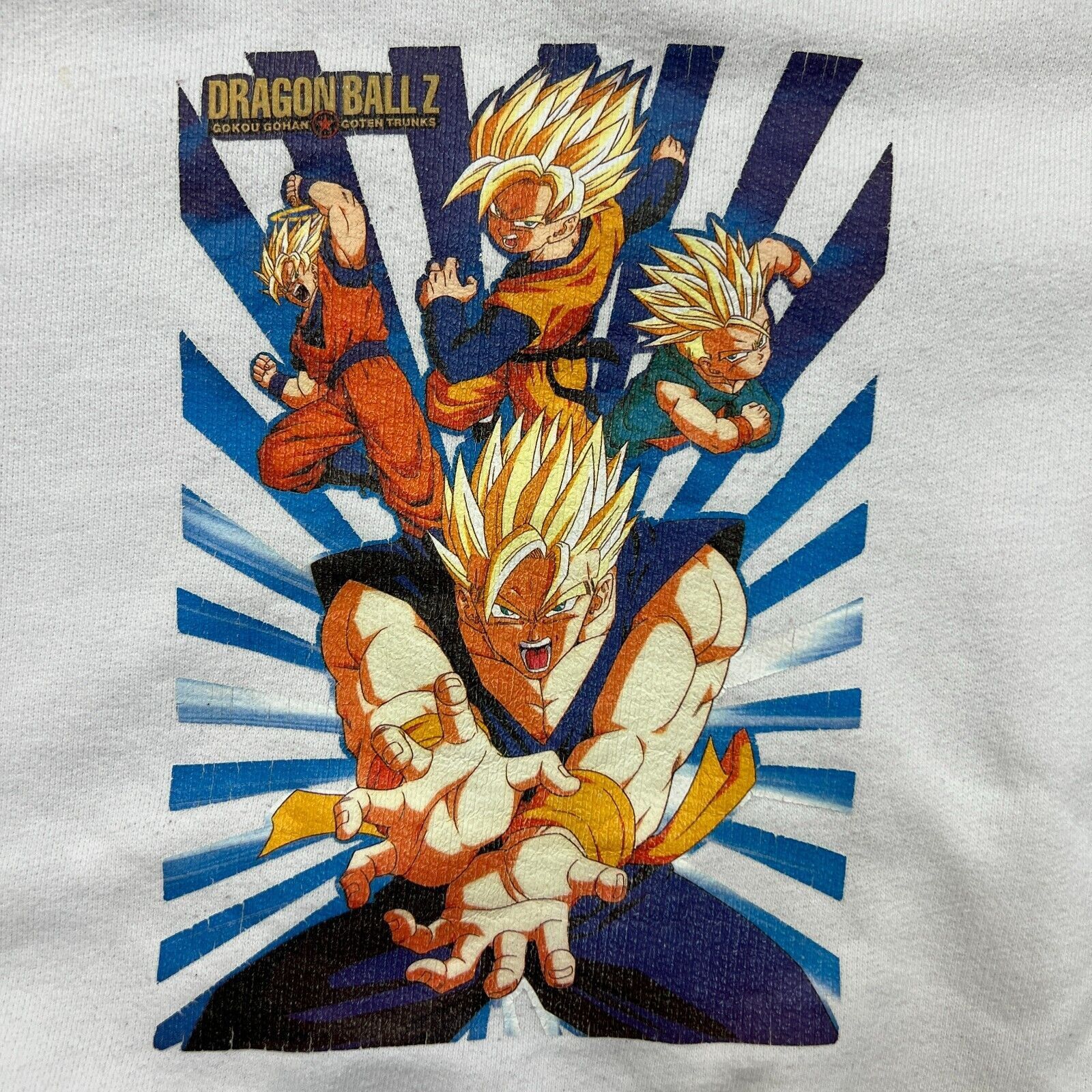Anime × Japanese Brand × Vintage Vintage Dragon Ball Z Sweatshirt XS Anime Z Fighters 90s Size US XS / EU 42 / 0 - 2 Thumbnail