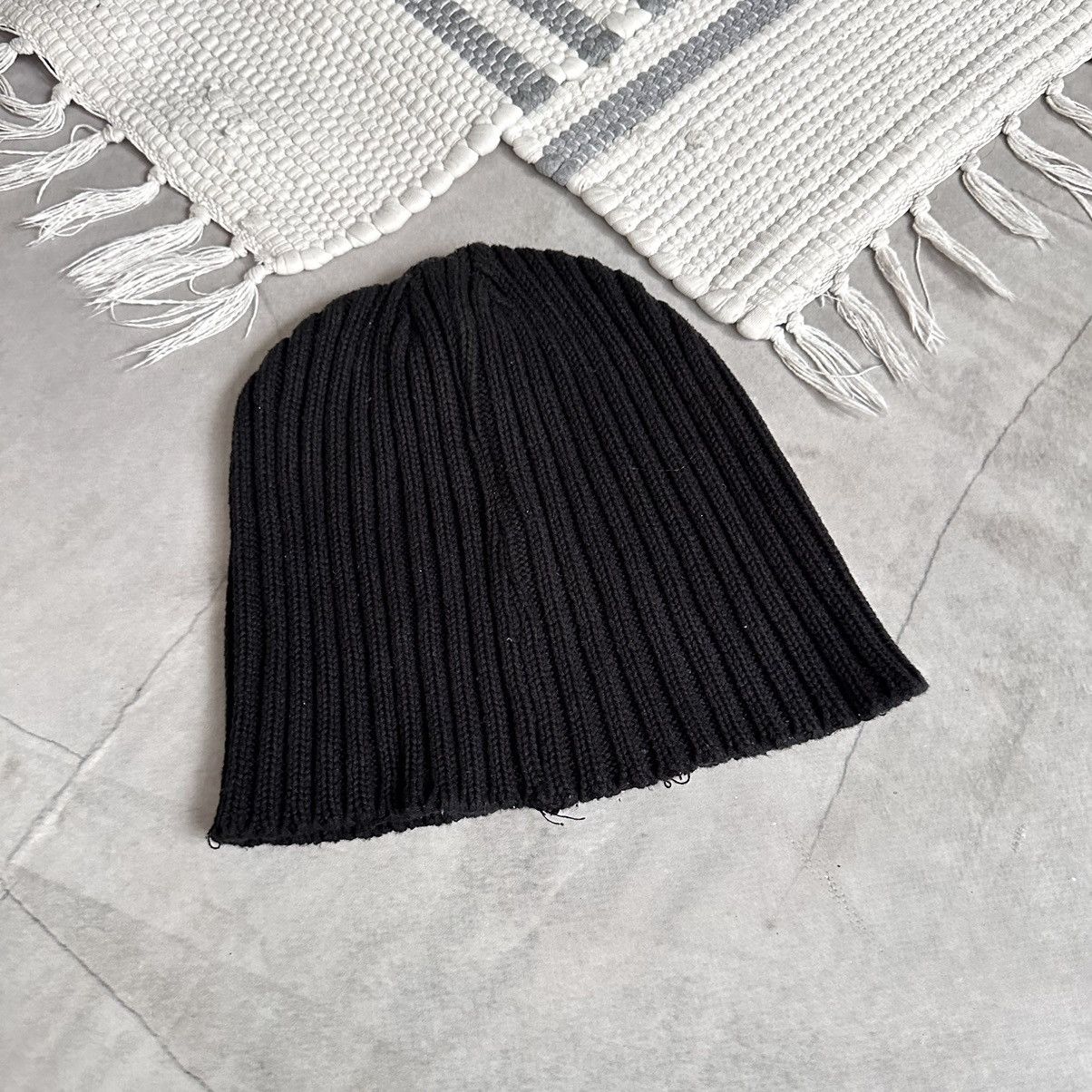 Hysteric Glamour × Undercover Japan Integrale Yohji Yamamoto Vibe Ribbed Hat Beanie Size ONE SIZE - 7 Thumbnail
