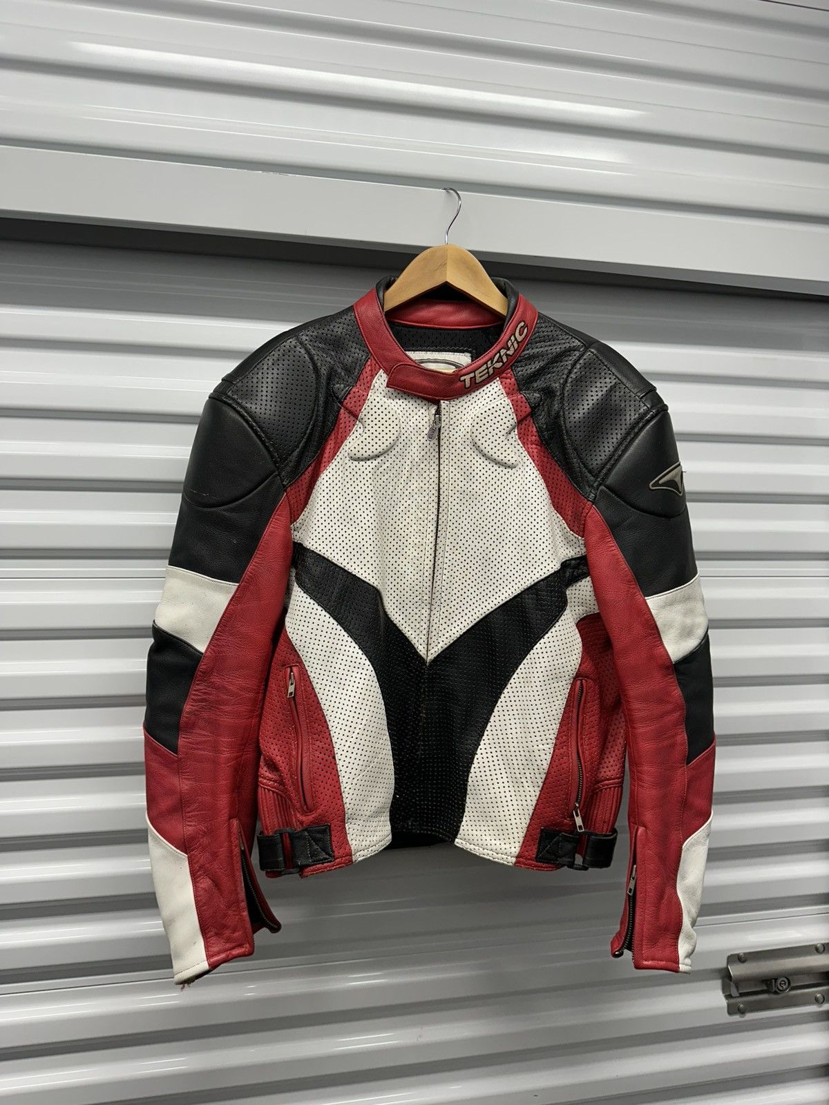 Streetwear × Vintage Vintage Teknic 2000s Leather Moto Racing 
